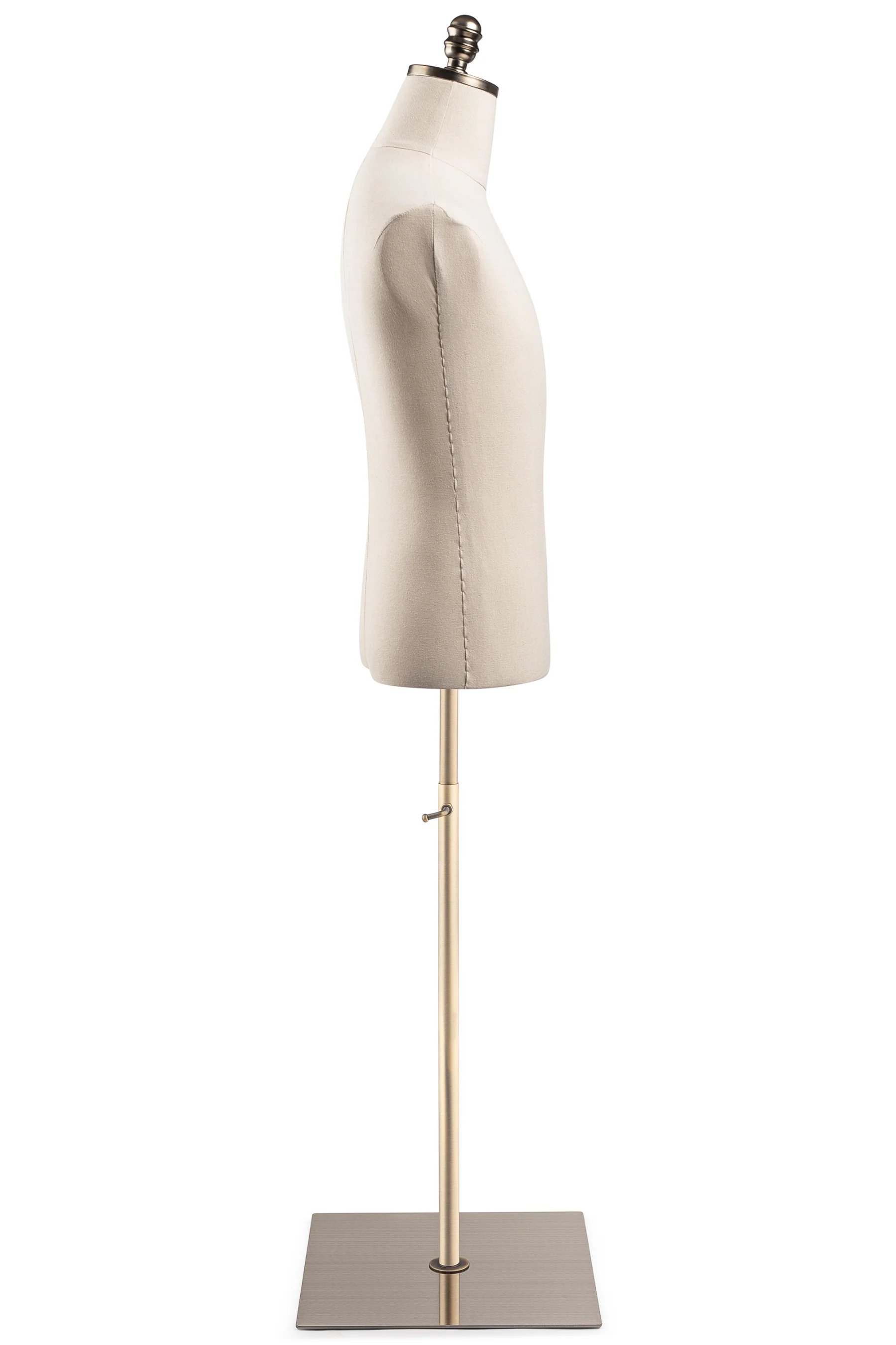 Male Display Dress Form on Metal Flat Base - Image 15
