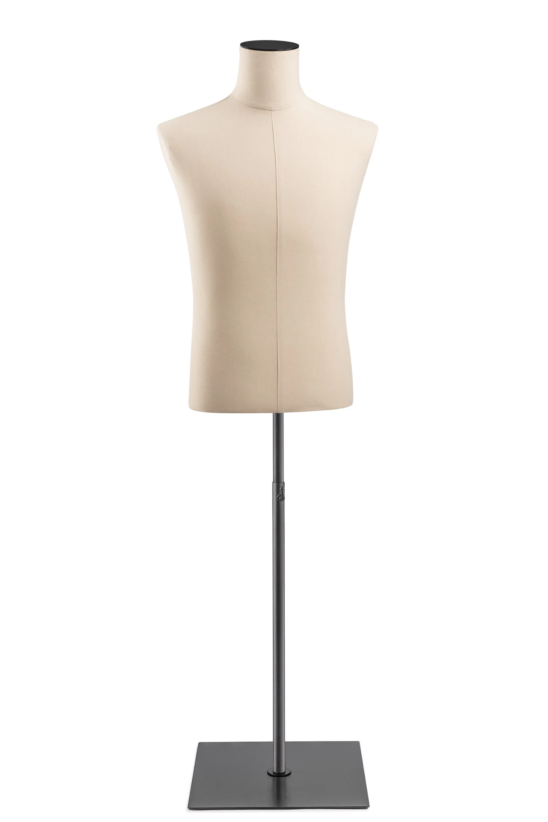 Male Display Dress Form on Metal Flat Base - Image 2