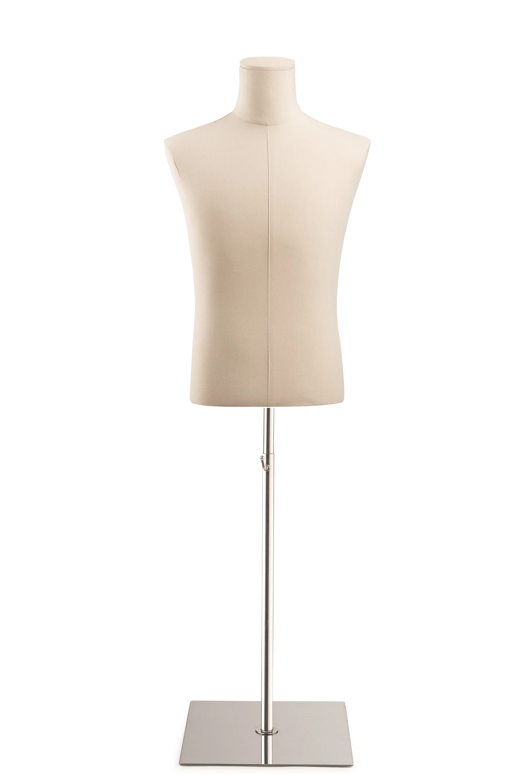 Male Display Dress Form on Metal Flat Base - Image 20