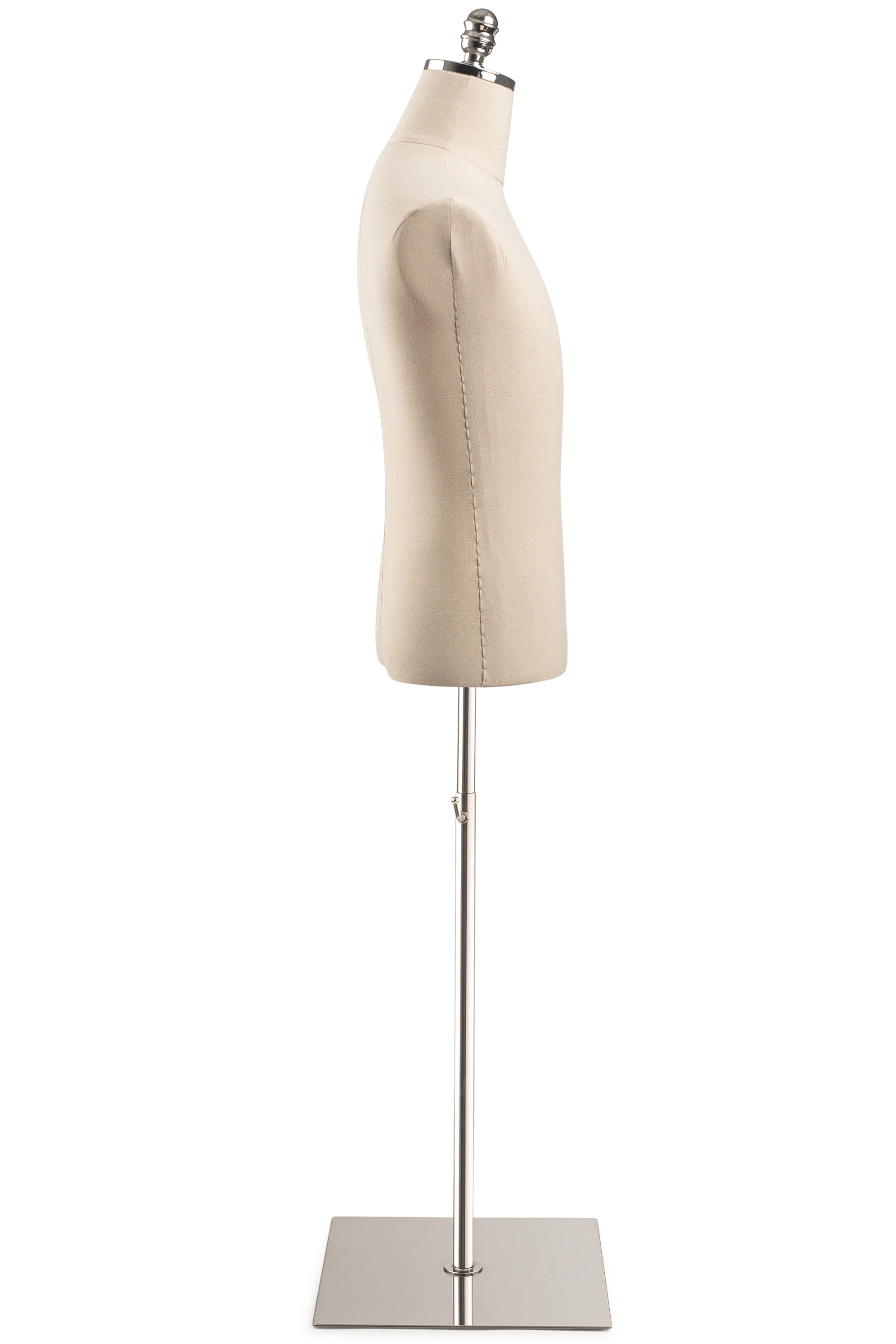 Male Display Dress Form on Metal Flat Base - Image 23