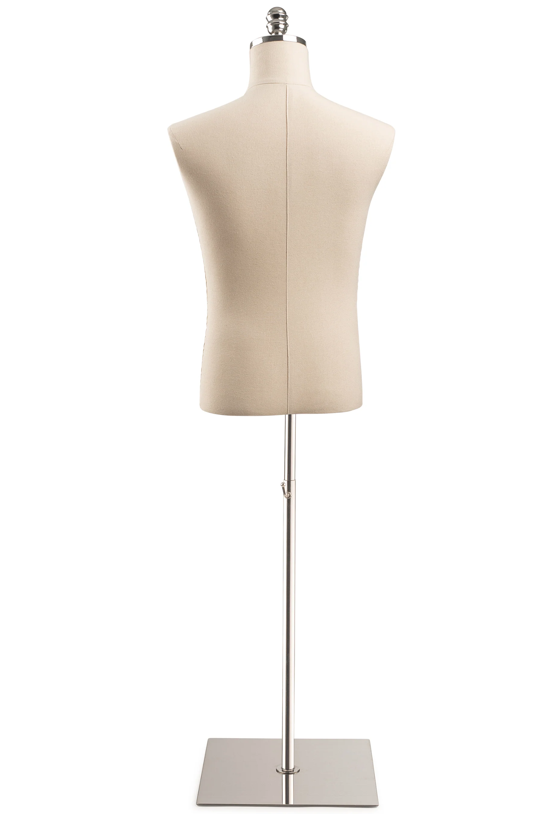 Male Display Dress Form on Metal Flat Base - Image 24