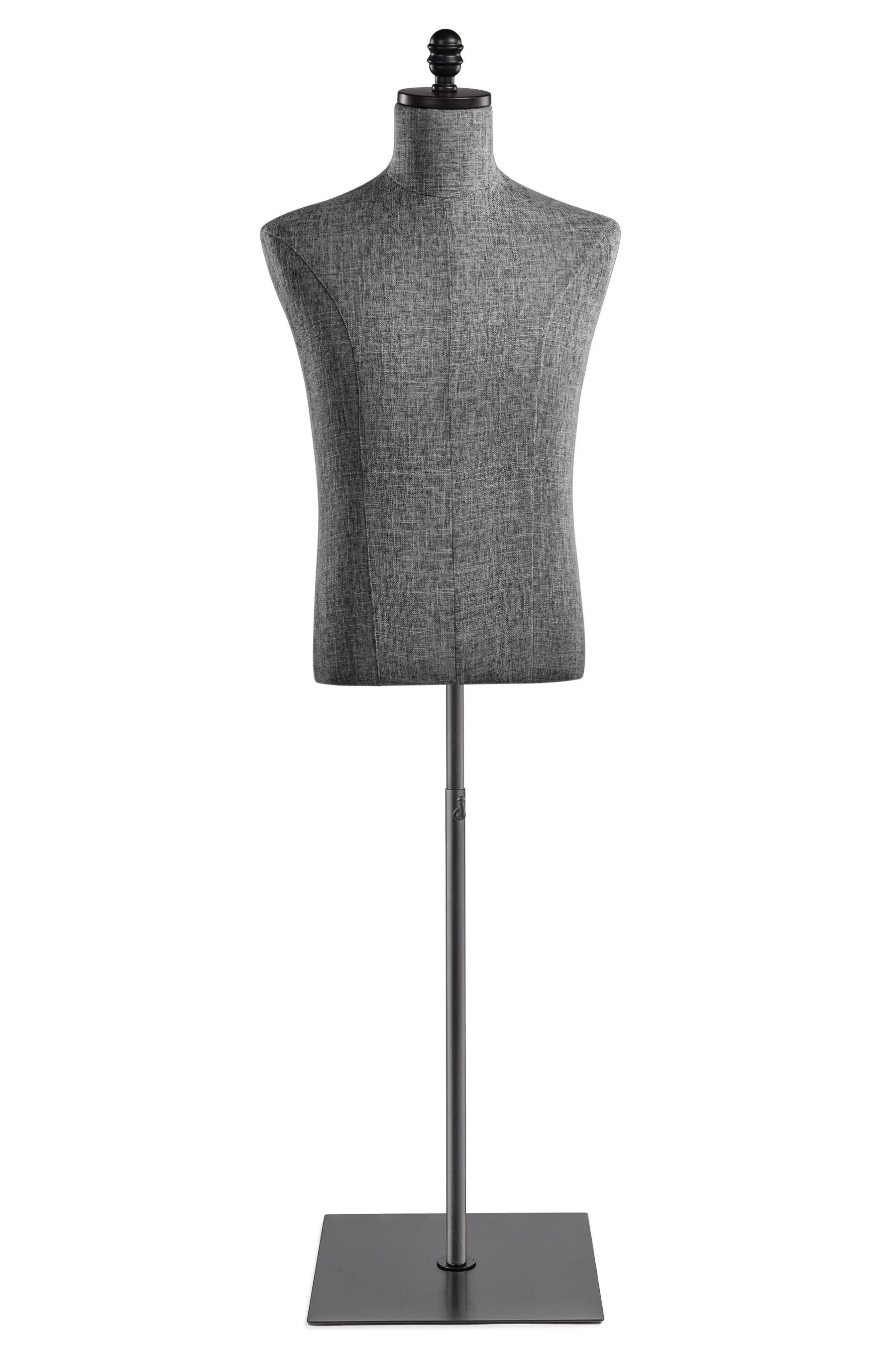 Male Display Dress Form on Metal Flat Base - Image 47