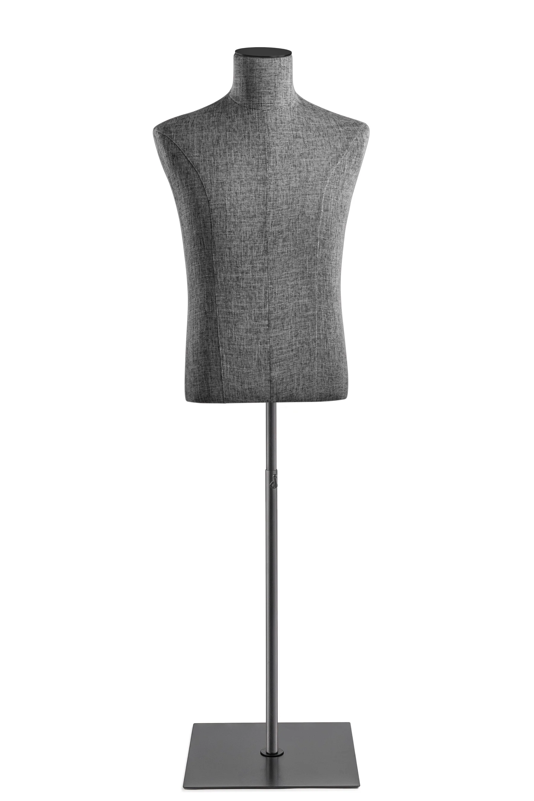 Male Display Dress Form on Metal Flat Base - Image 48