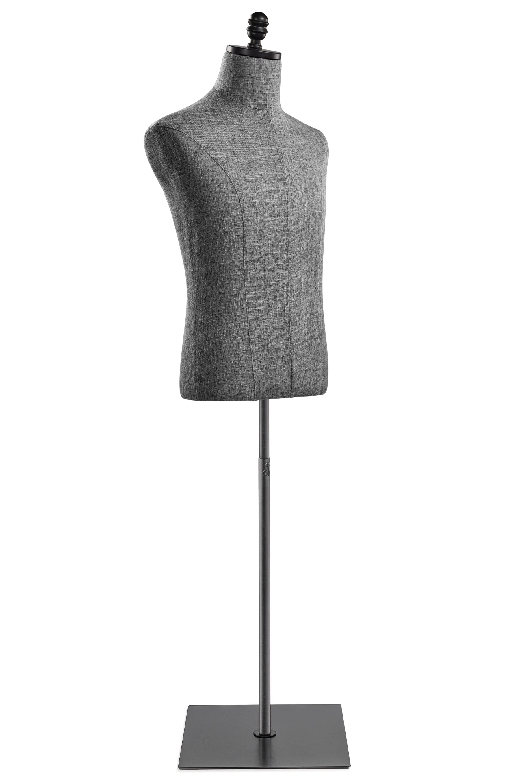 Male Display Dress Form on Metal Flat Base - Image 50