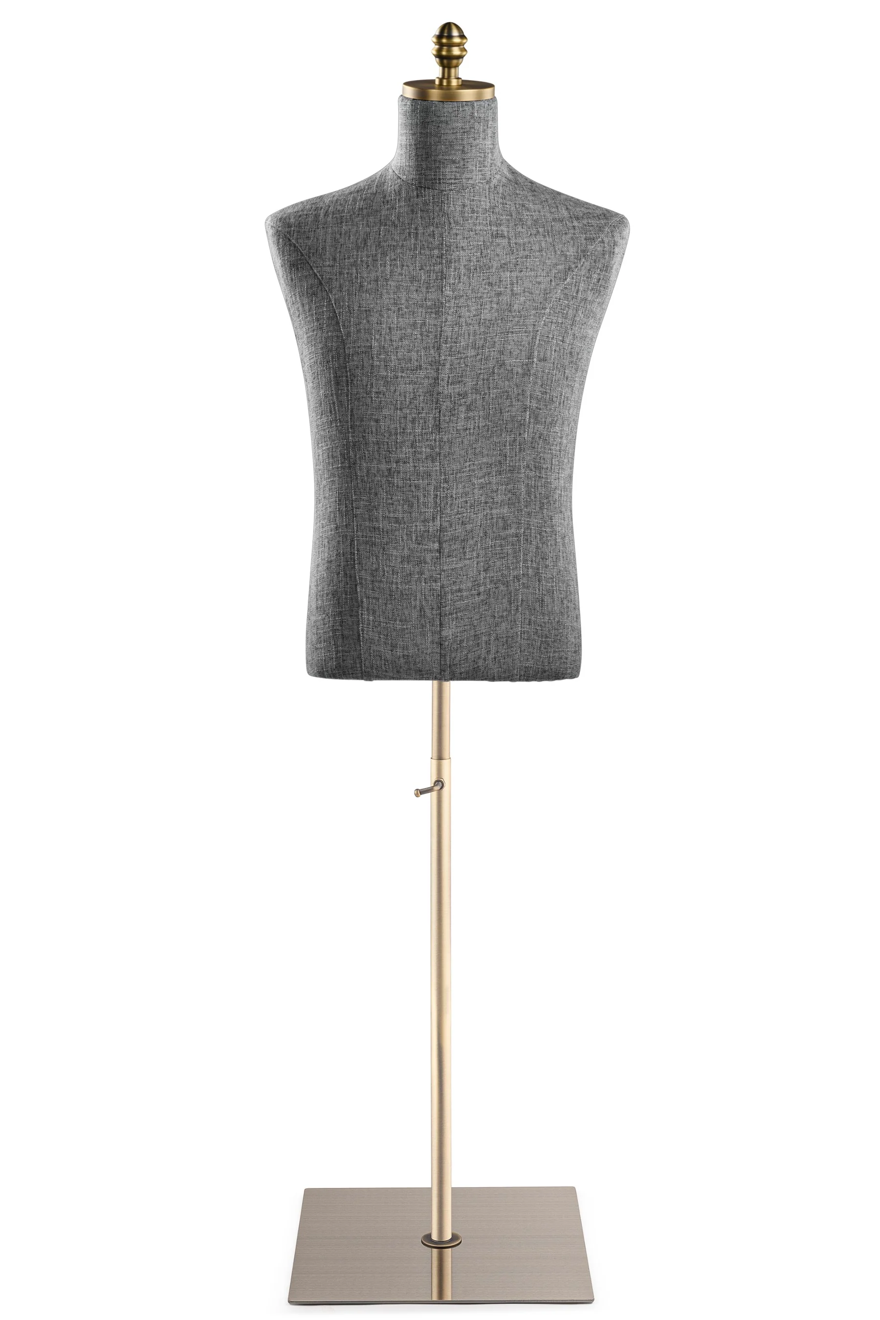 Male Display Dress Form on Metal Flat Base - Image 54