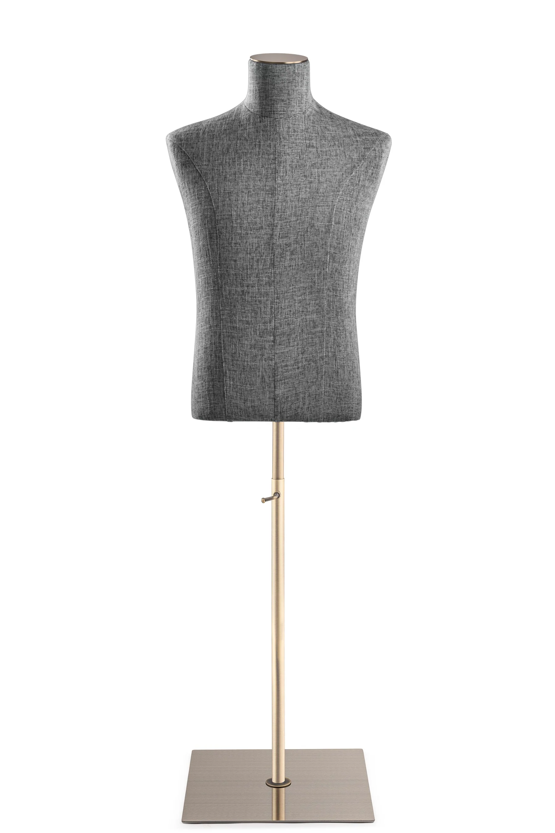 Male Display Dress Form on Metal Flat Base - Image 55