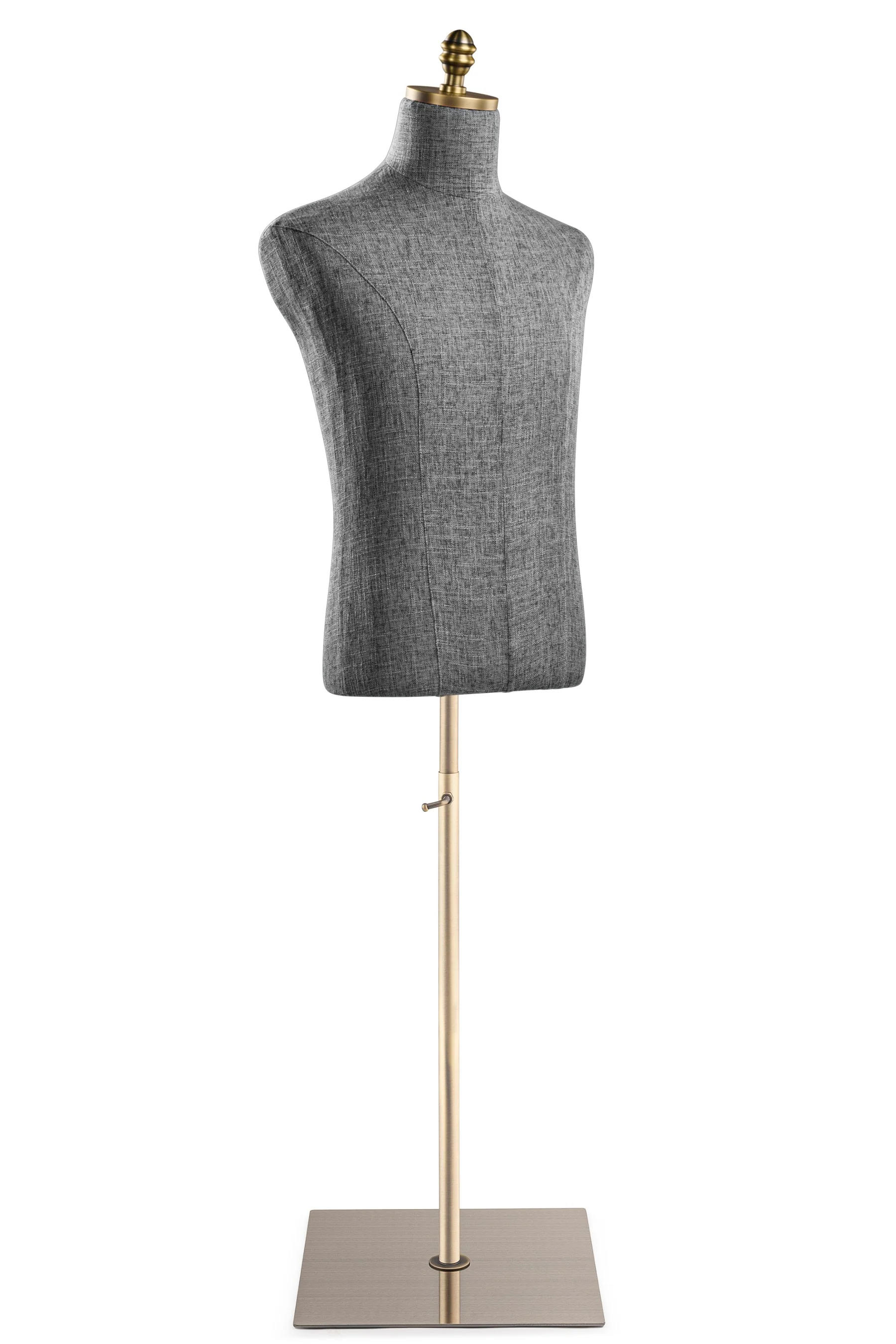 Male Display Dress Form on Metal Flat Base - Image 57