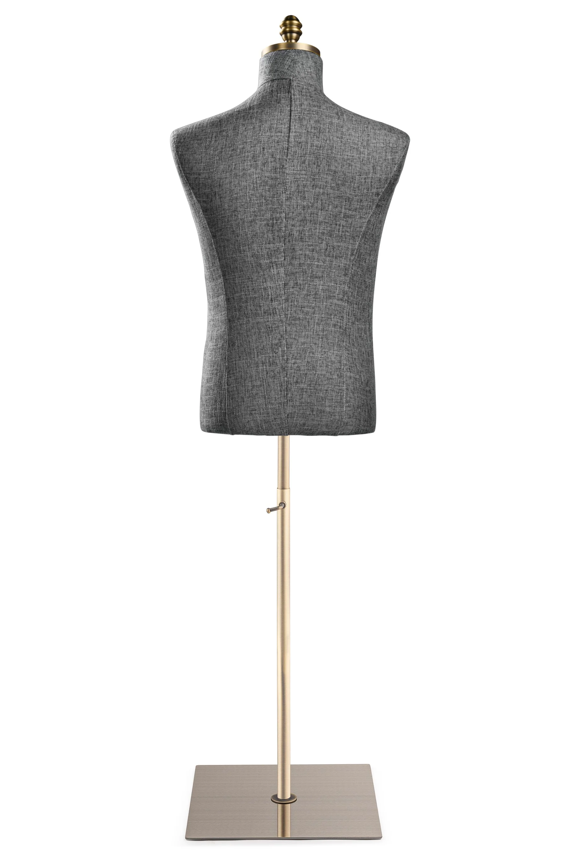 Male Display Dress Form on Metal Flat Base - Image 58