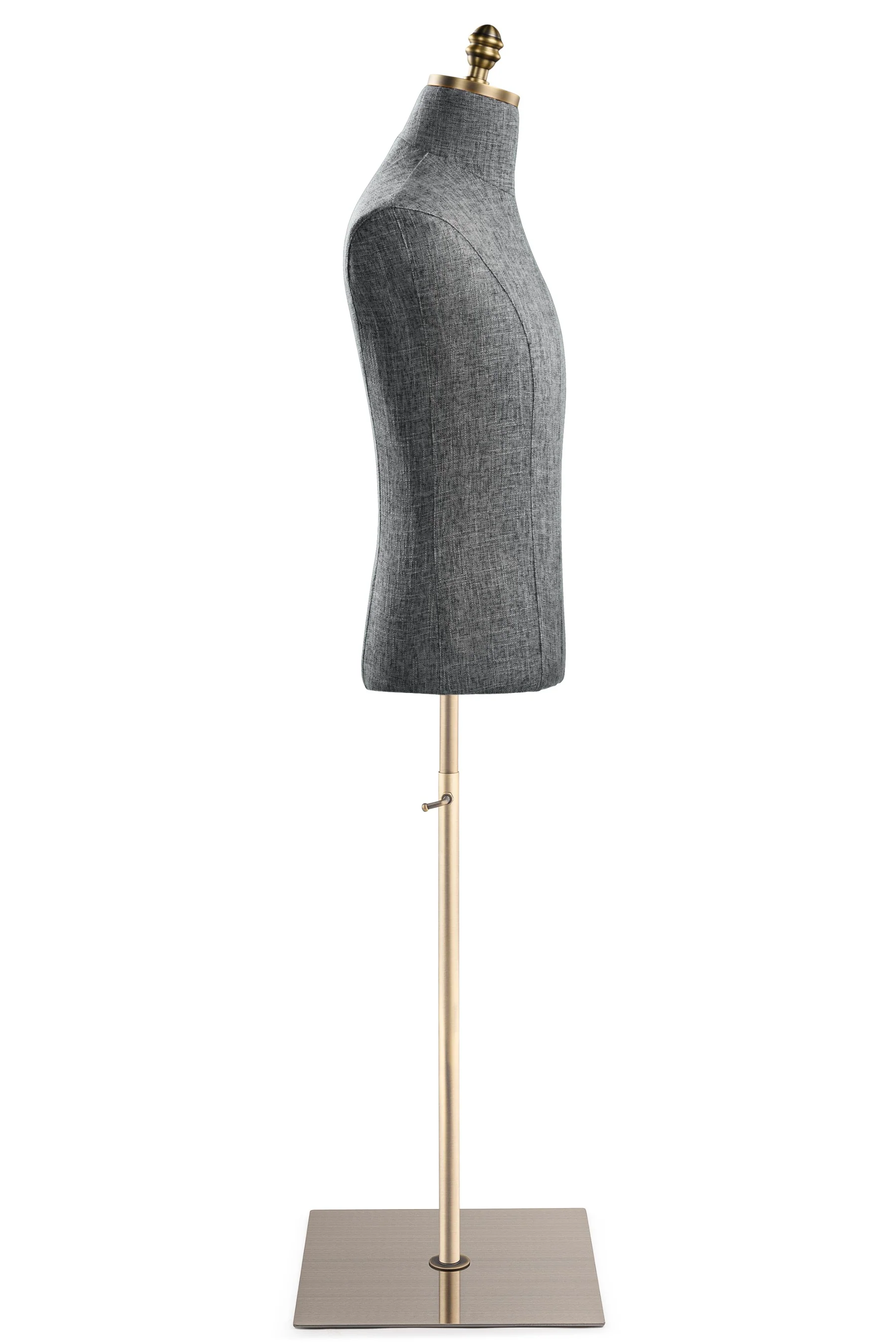 Male Display Dress Form on Metal Flat Base - Image 59