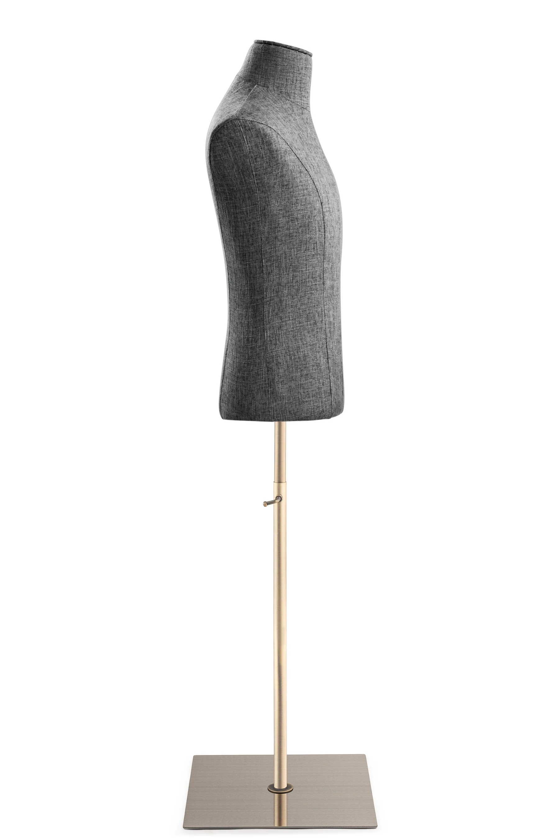 Male Display Dress Form on Metal Flat Base - Image 60