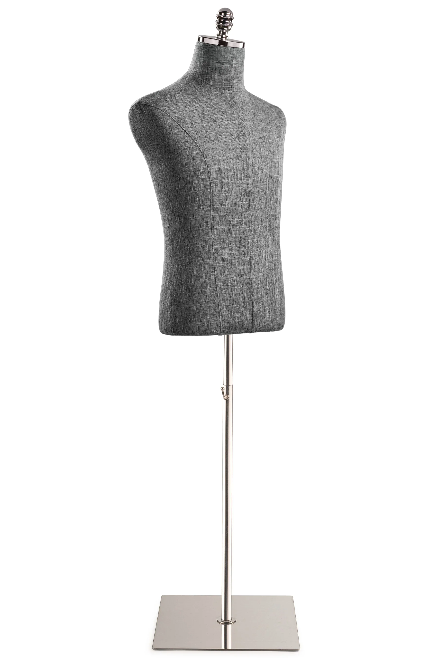 Male Display Dress Form on Metal Flat Base - Image 64