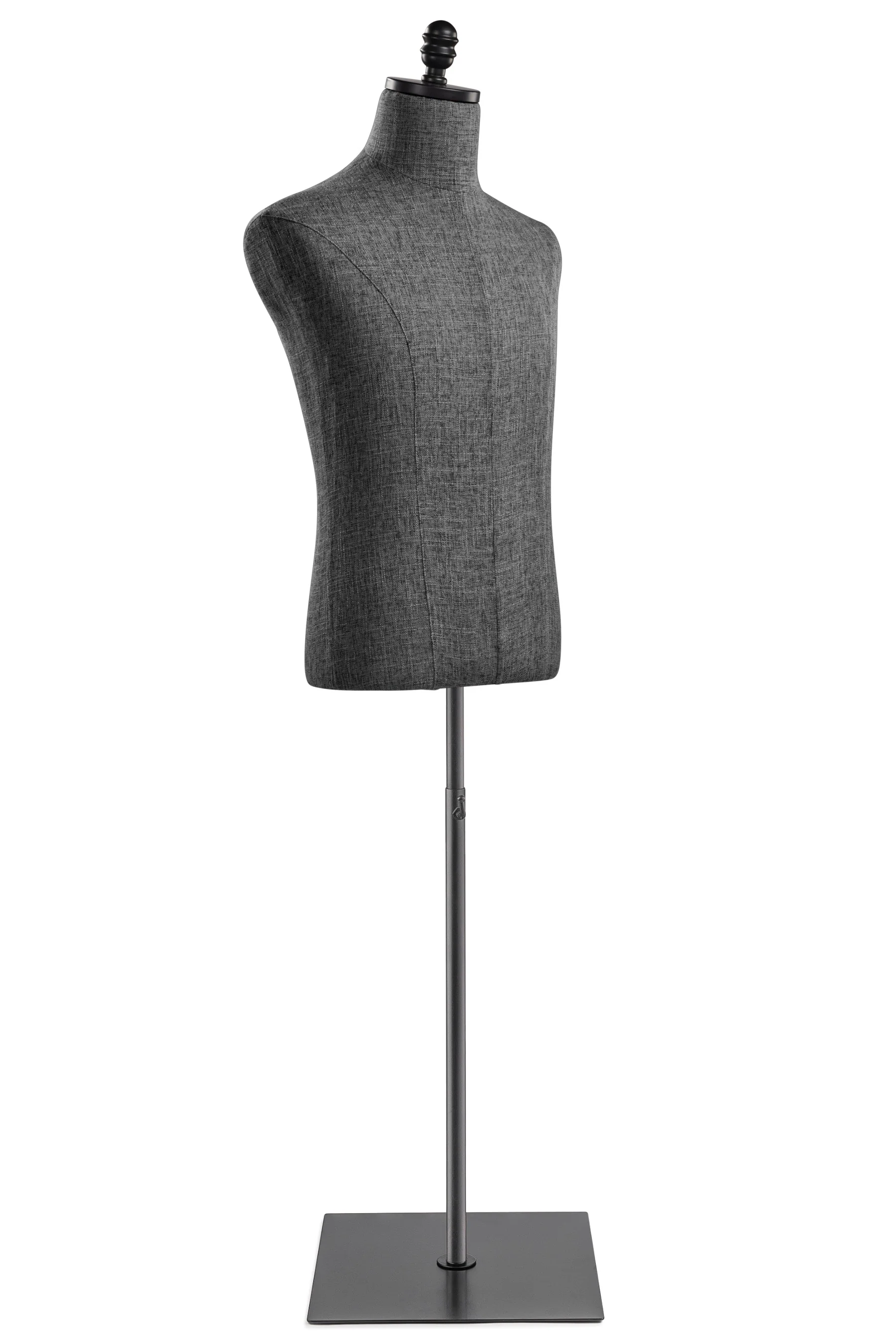 Male Display Dress Form on Metal Flat Base - Image 71