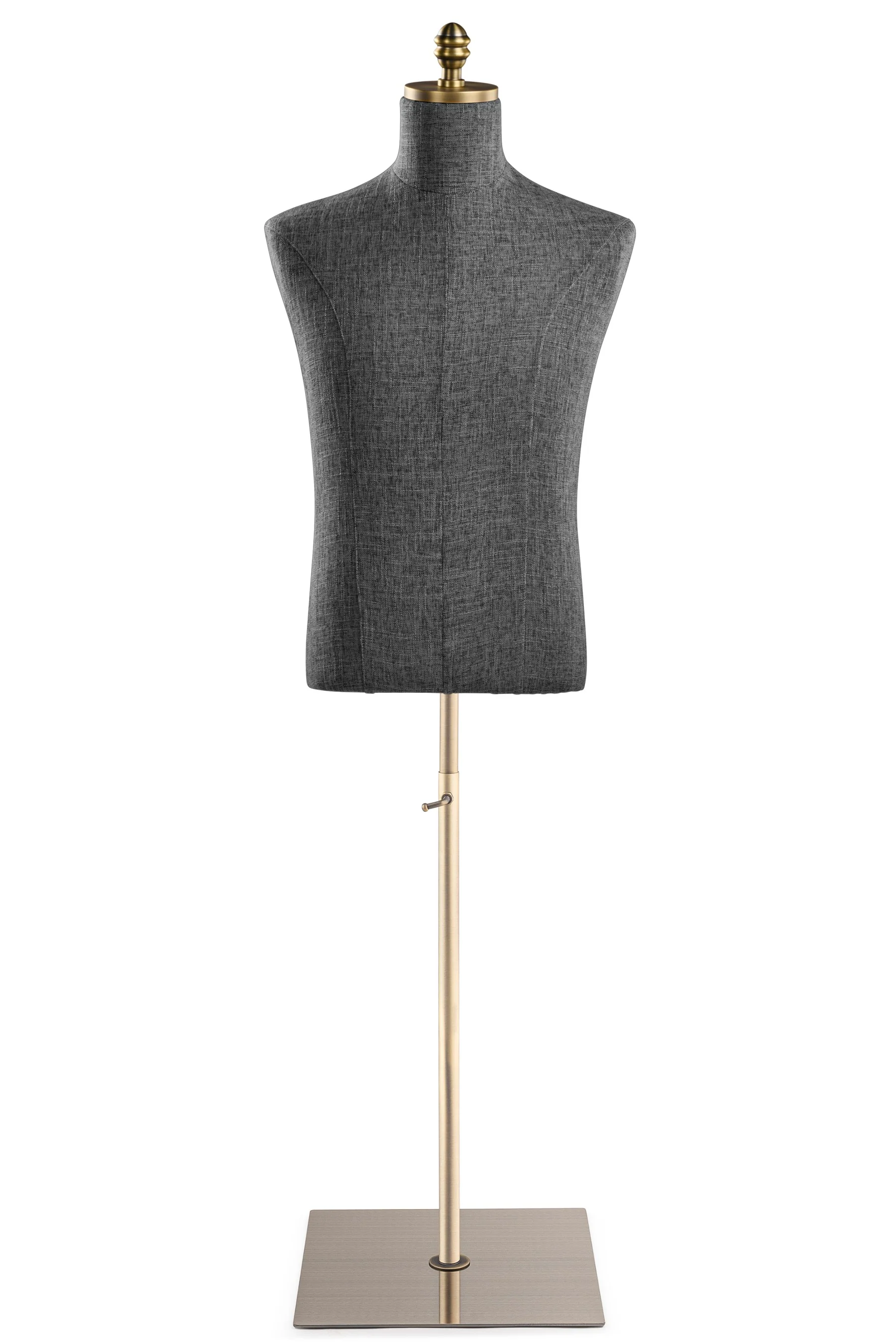 Male Display Dress Form on Metal Flat Base - Image 75