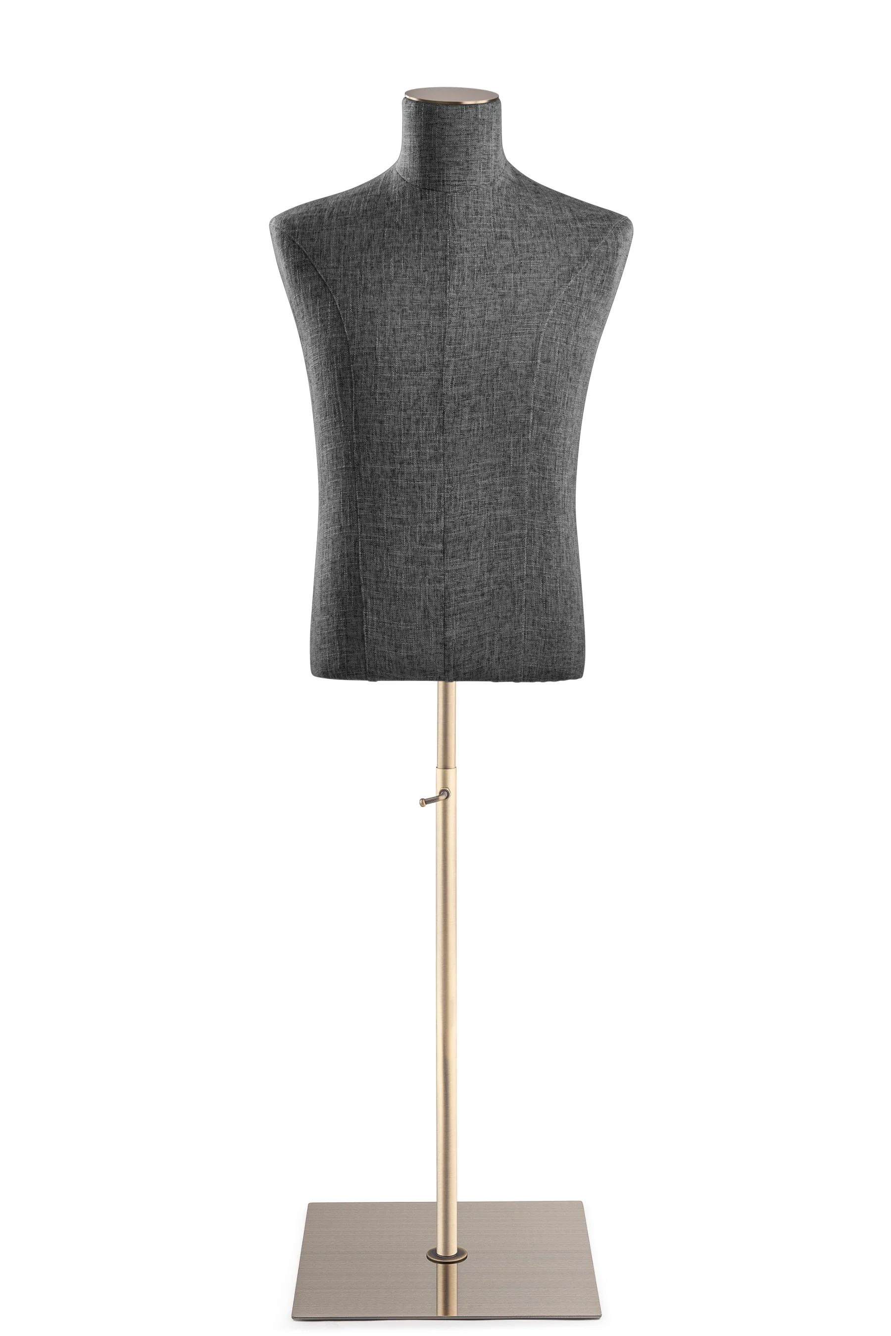 Male Display Dress Form on Metal Flat Base - Image 76