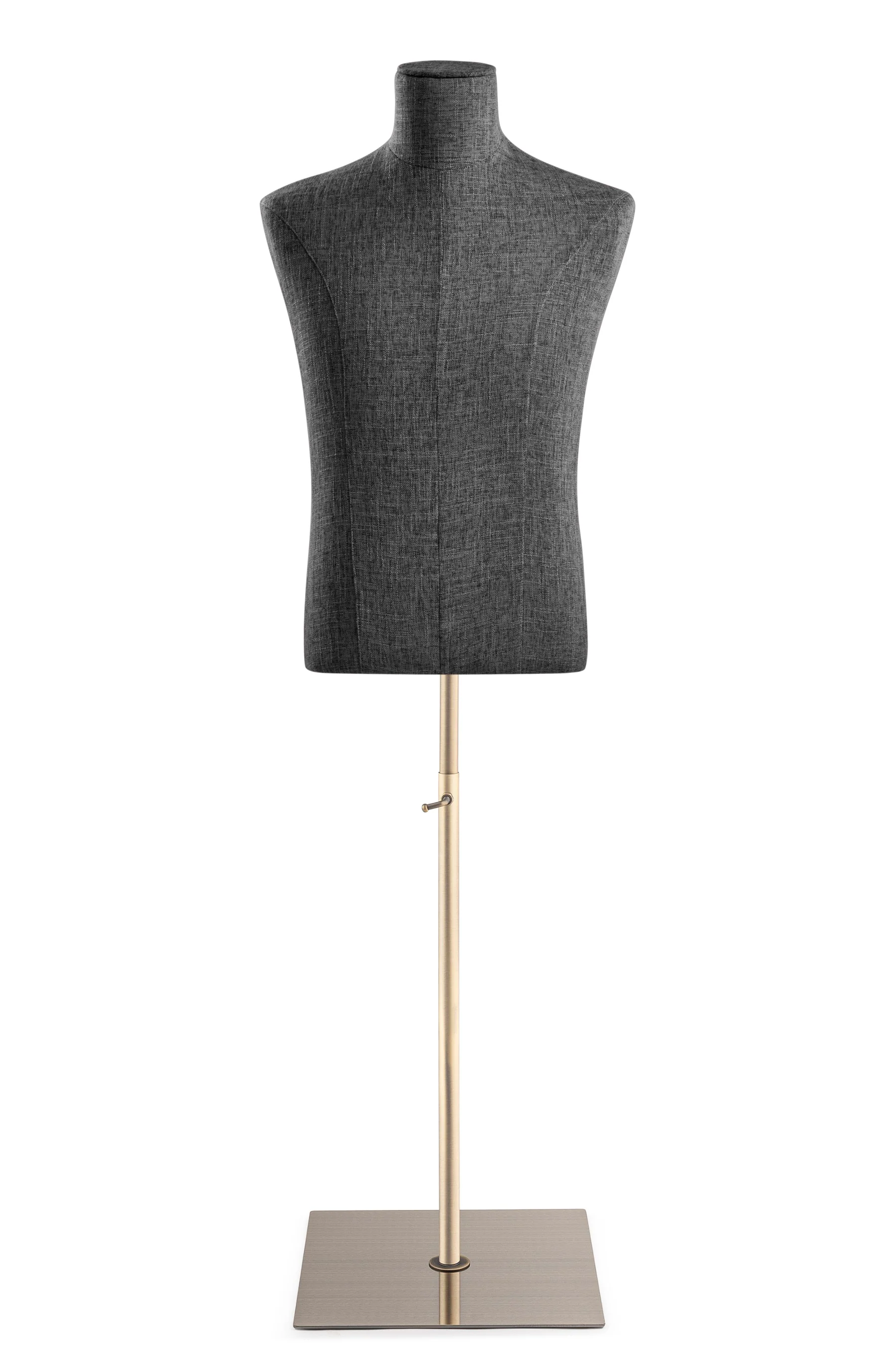 Male Display Dress Form on Metal Flat Base - Image 77