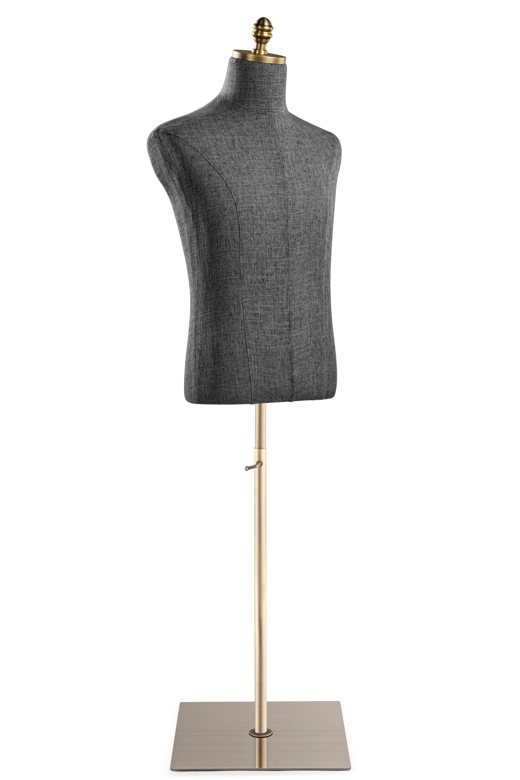 Male Display Dress Form on Metal Flat Base - Image 78