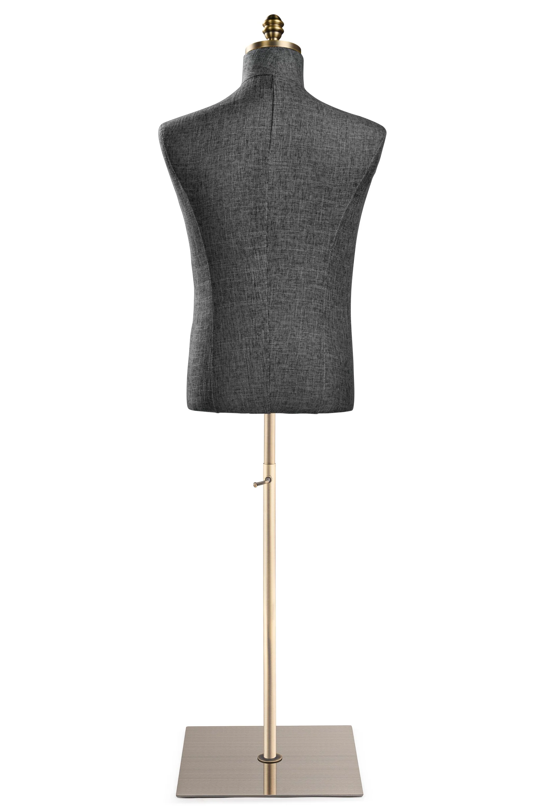 Male Display Dress Form on Metal Flat Base - Image 79