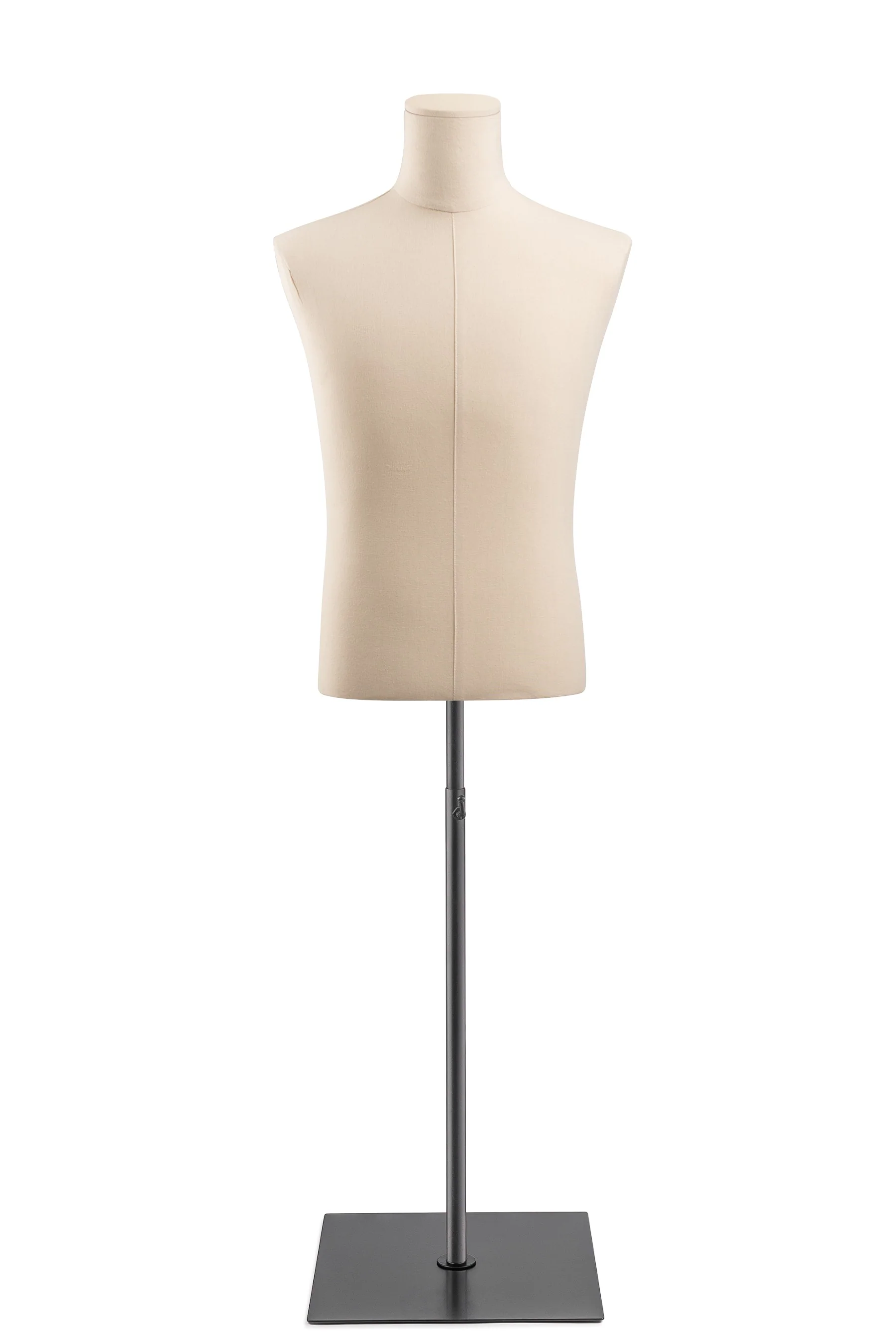Male Display Dress Form on Metal Flat Base - Image 8