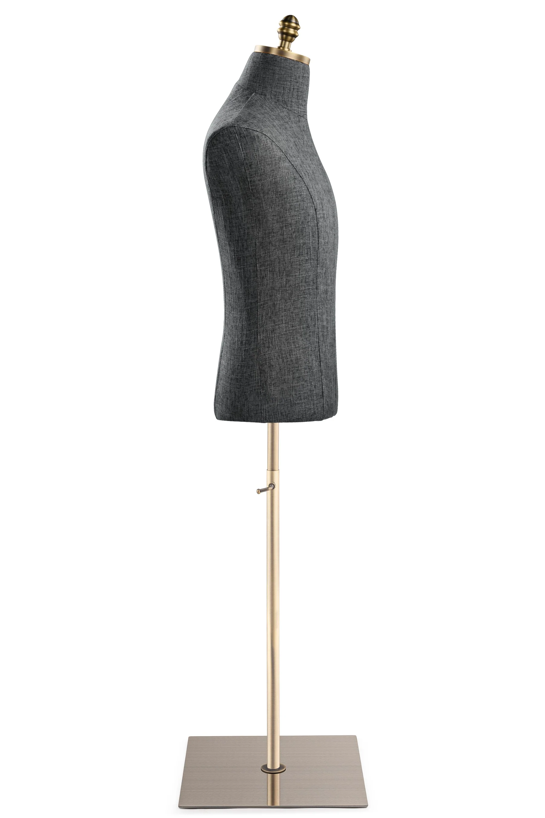 Male Display Dress Form on Metal Flat Base - Image 80