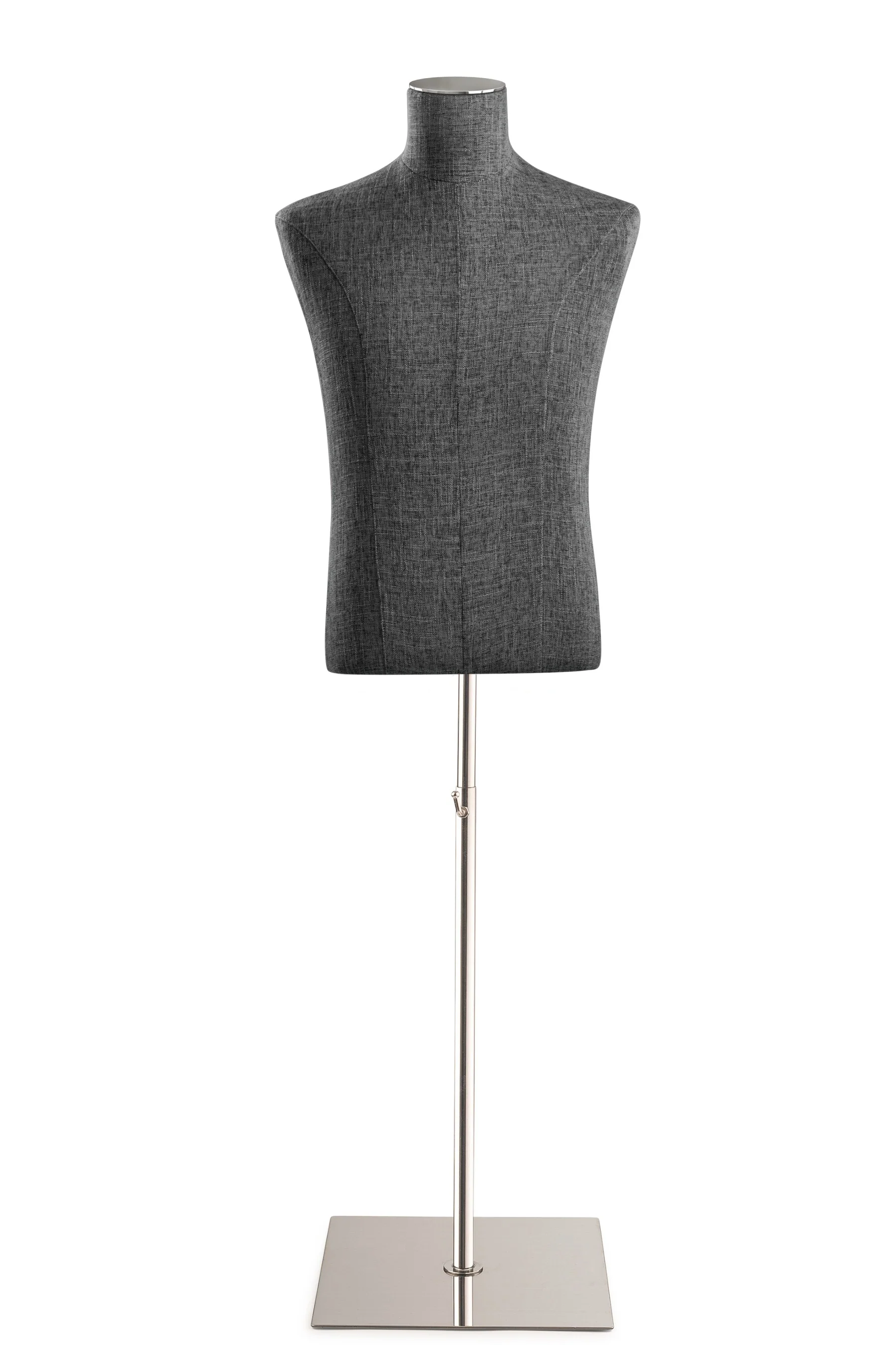 Male Display Dress Form on Metal Flat Base - Image 83