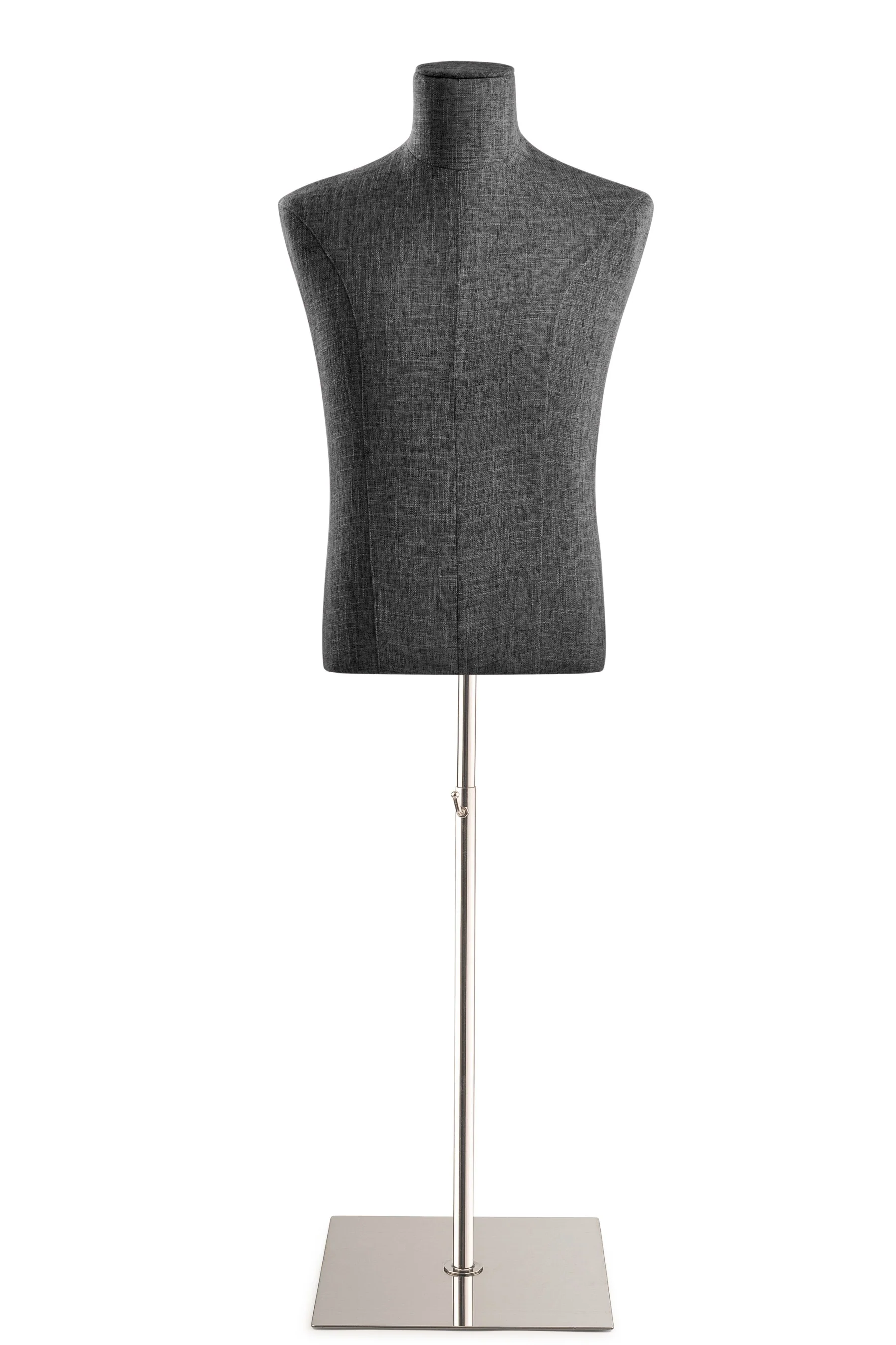 Male Display Dress Form on Metal Flat Base - Image 84