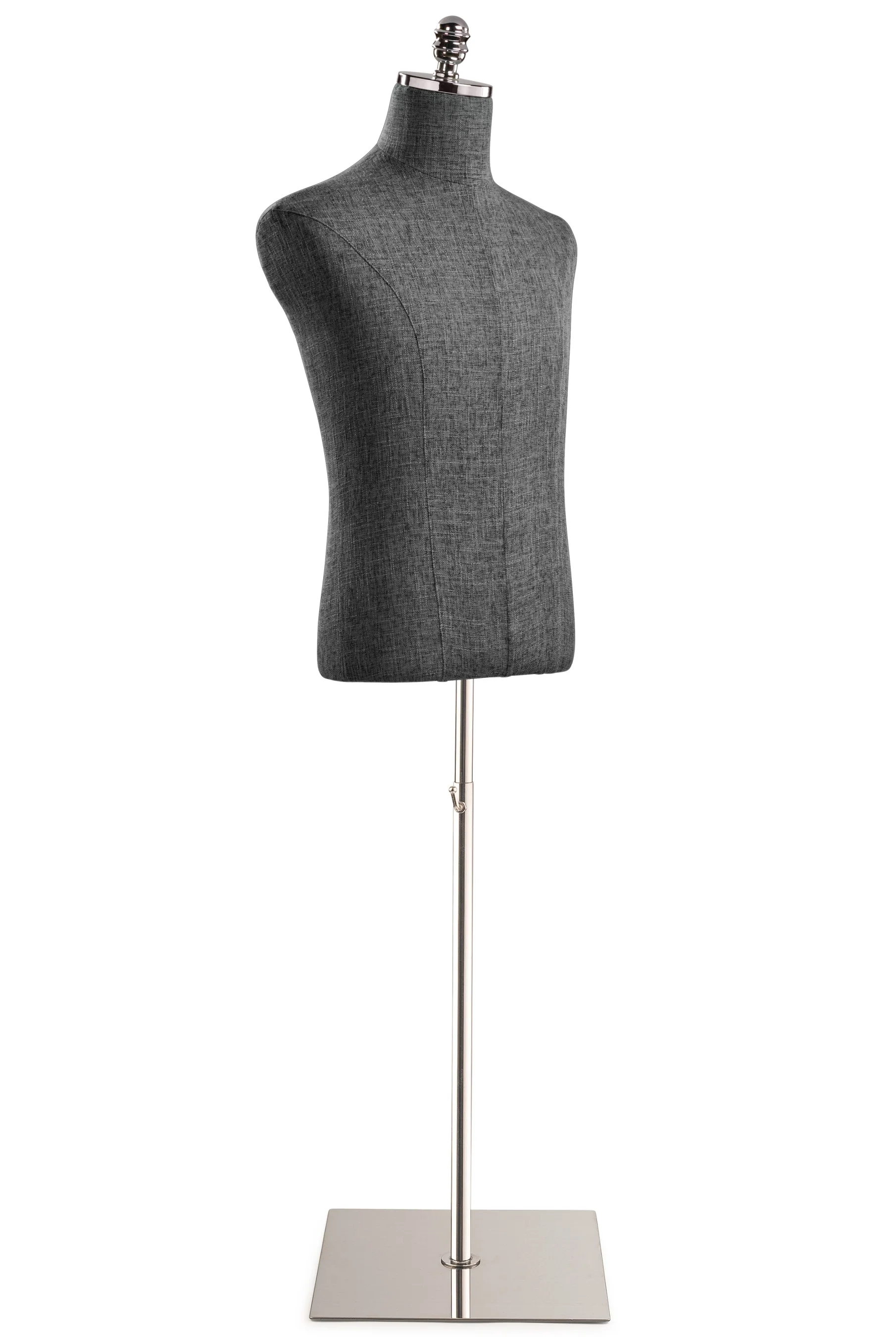Male Display Dress Form on Metal Flat Base - Image 85