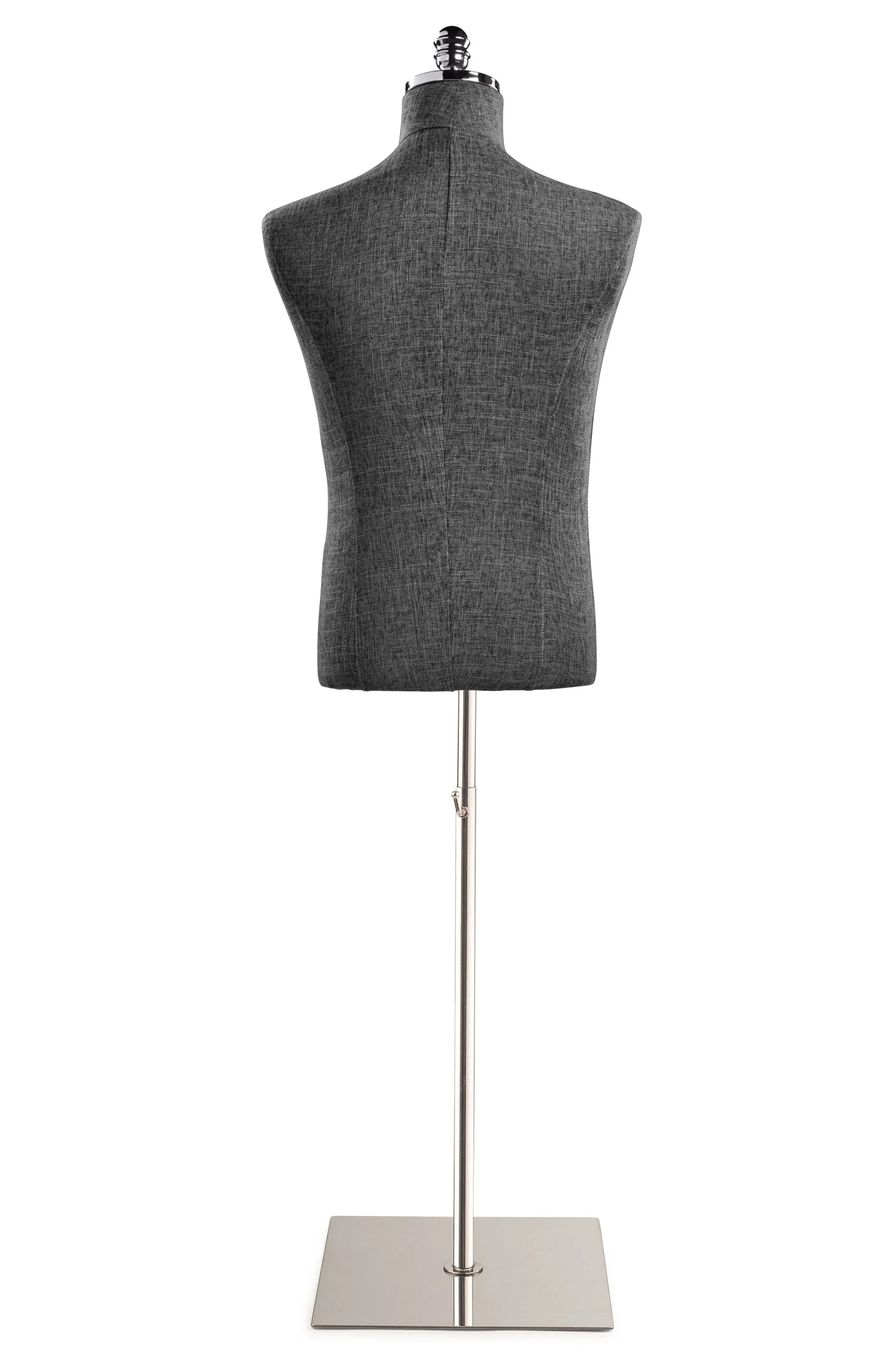 Male Display Dress Form on Metal Flat Base - Image 86