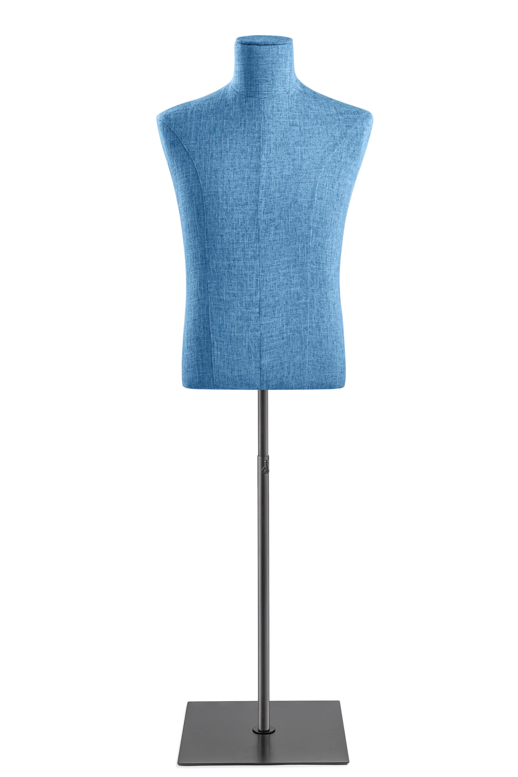 Male Display Dress Form on Metal Flat Base - Image 91