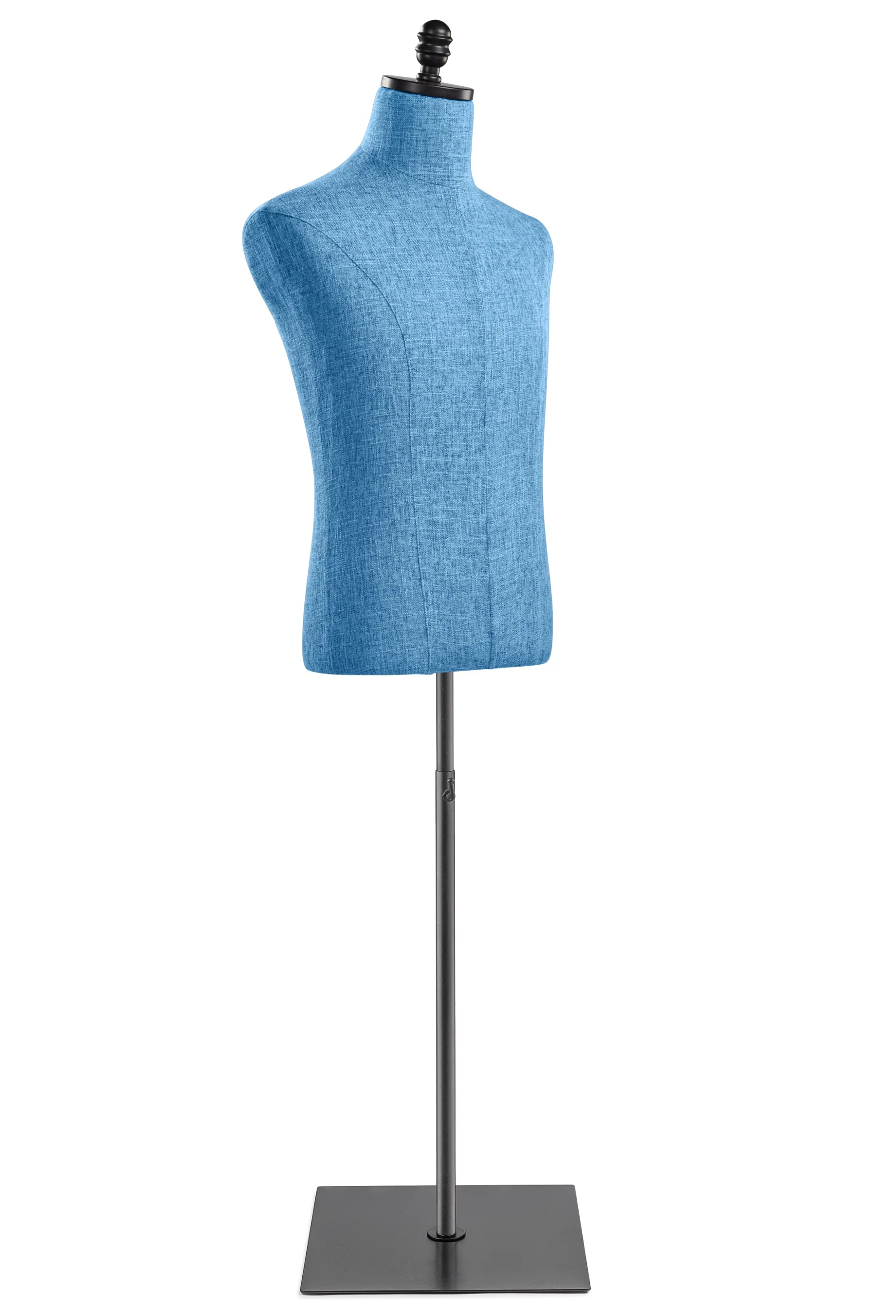 Male Display Dress Form on Metal Flat Base - Image 92
