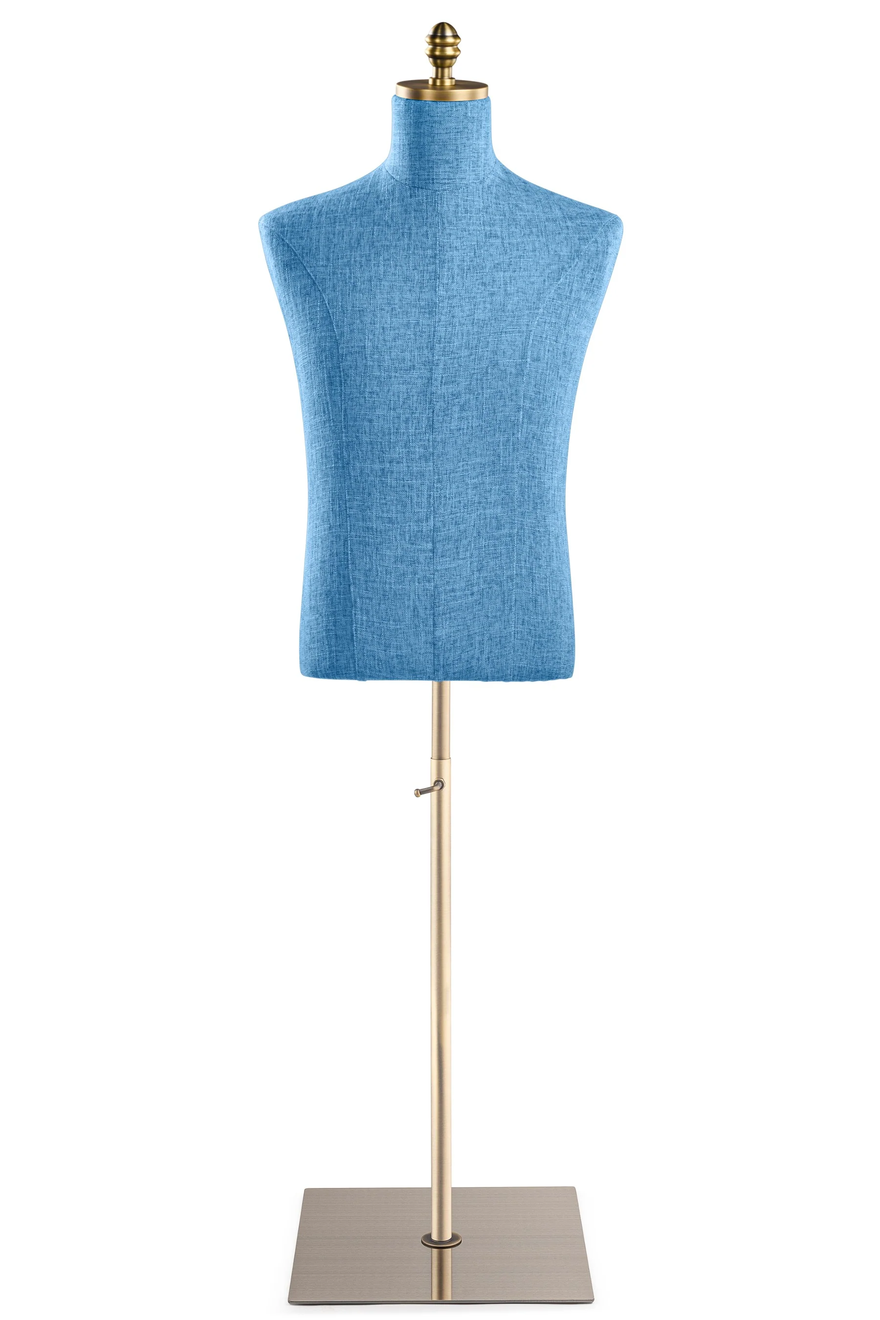 Male Display Dress Form on Metal Flat Base - Image 96
