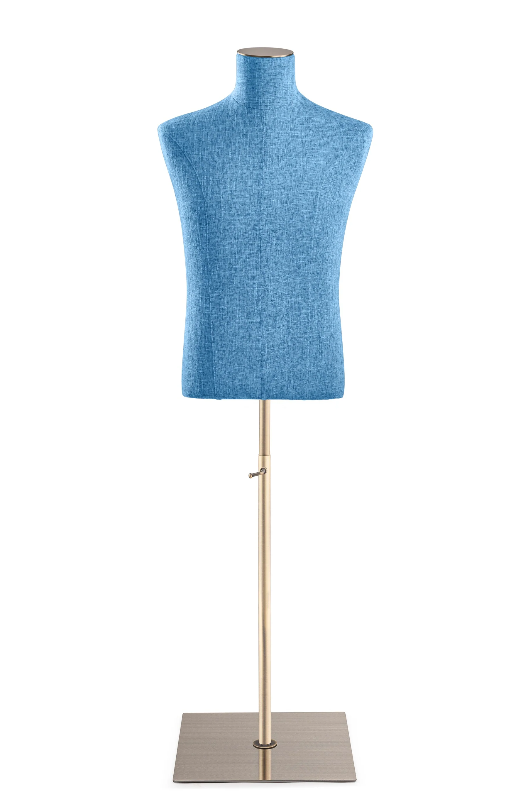 Male Display Dress Form on Metal Flat Base - Image 97