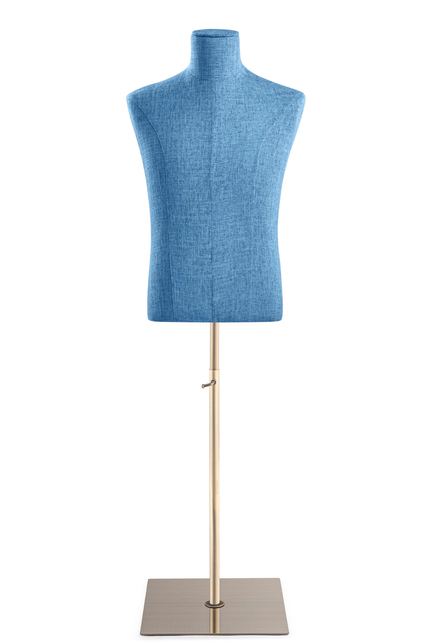 Male Display Dress Form on Metal Flat Base - Image 98