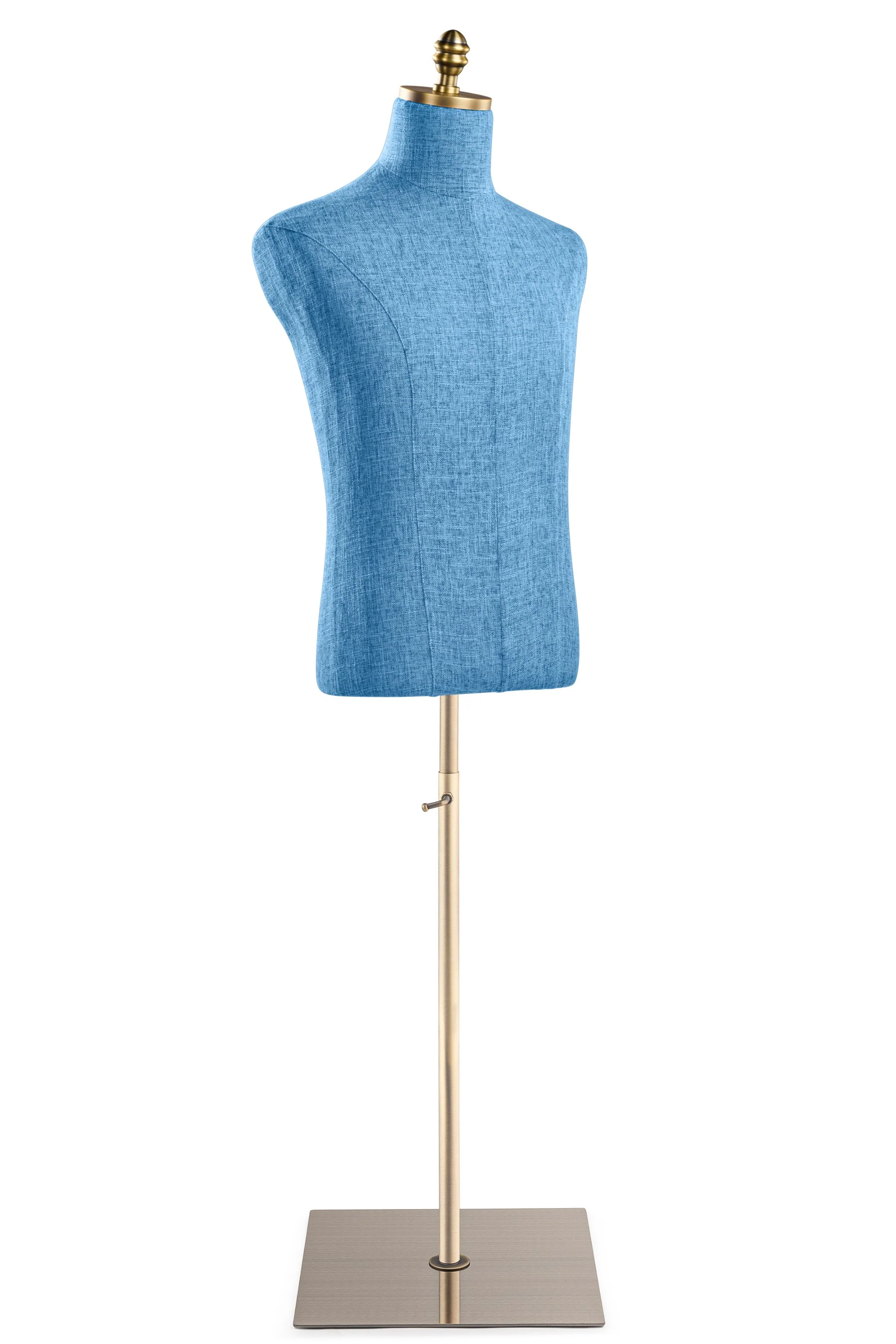 Male Display Dress Form on Metal Flat Base - Image 99