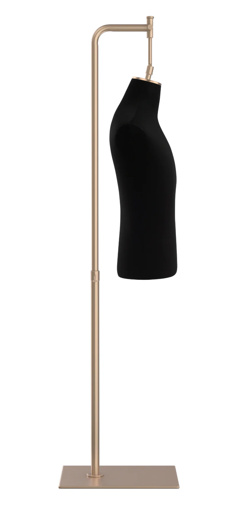 Male Display Dress Form on Metal Hanging Base - Image 21