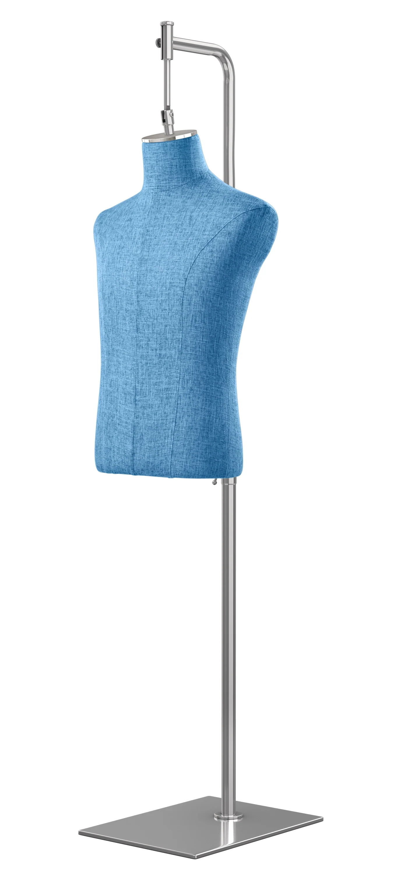 Male Display Dress Form on Metal Hanging Base - Image 27