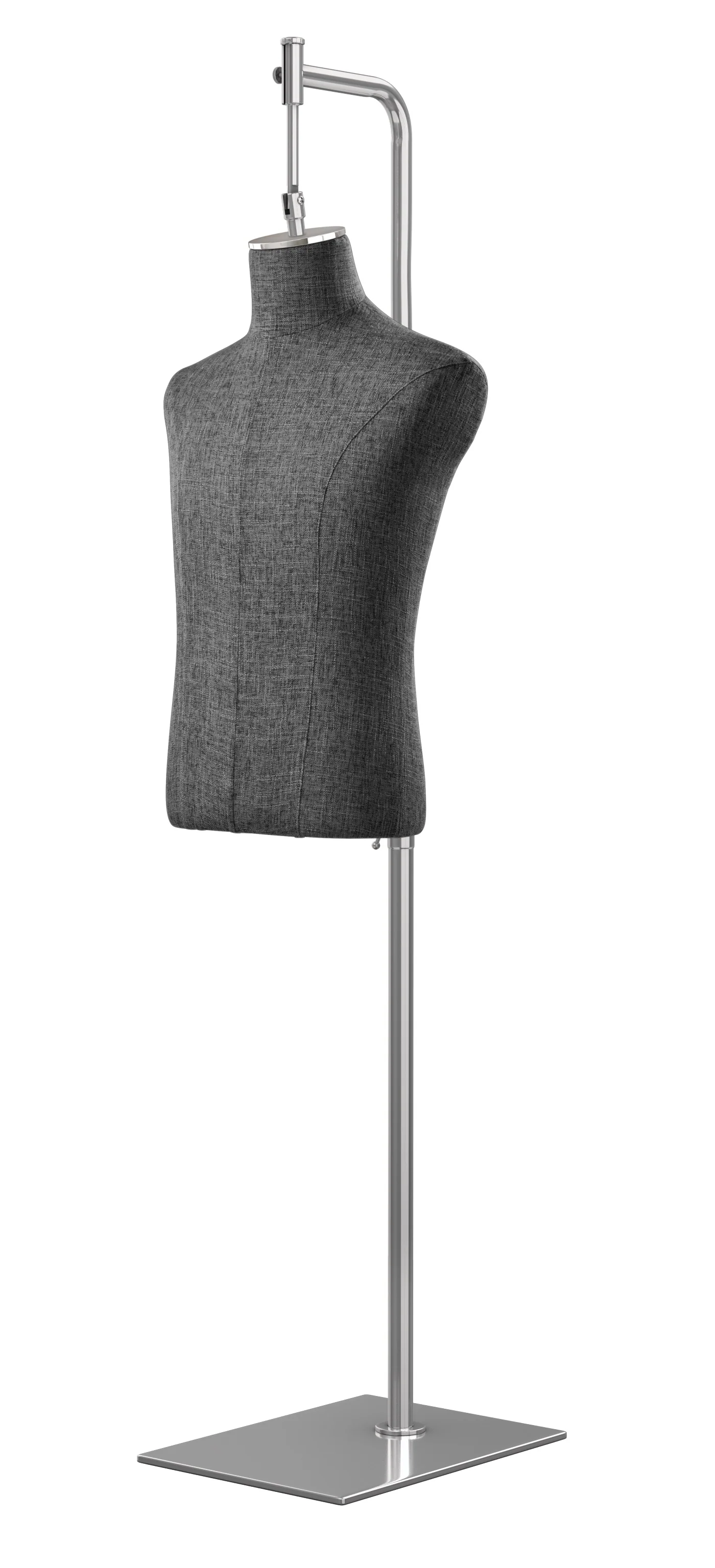 Male Display Dress Form on Metal Hanging Base - Image 30