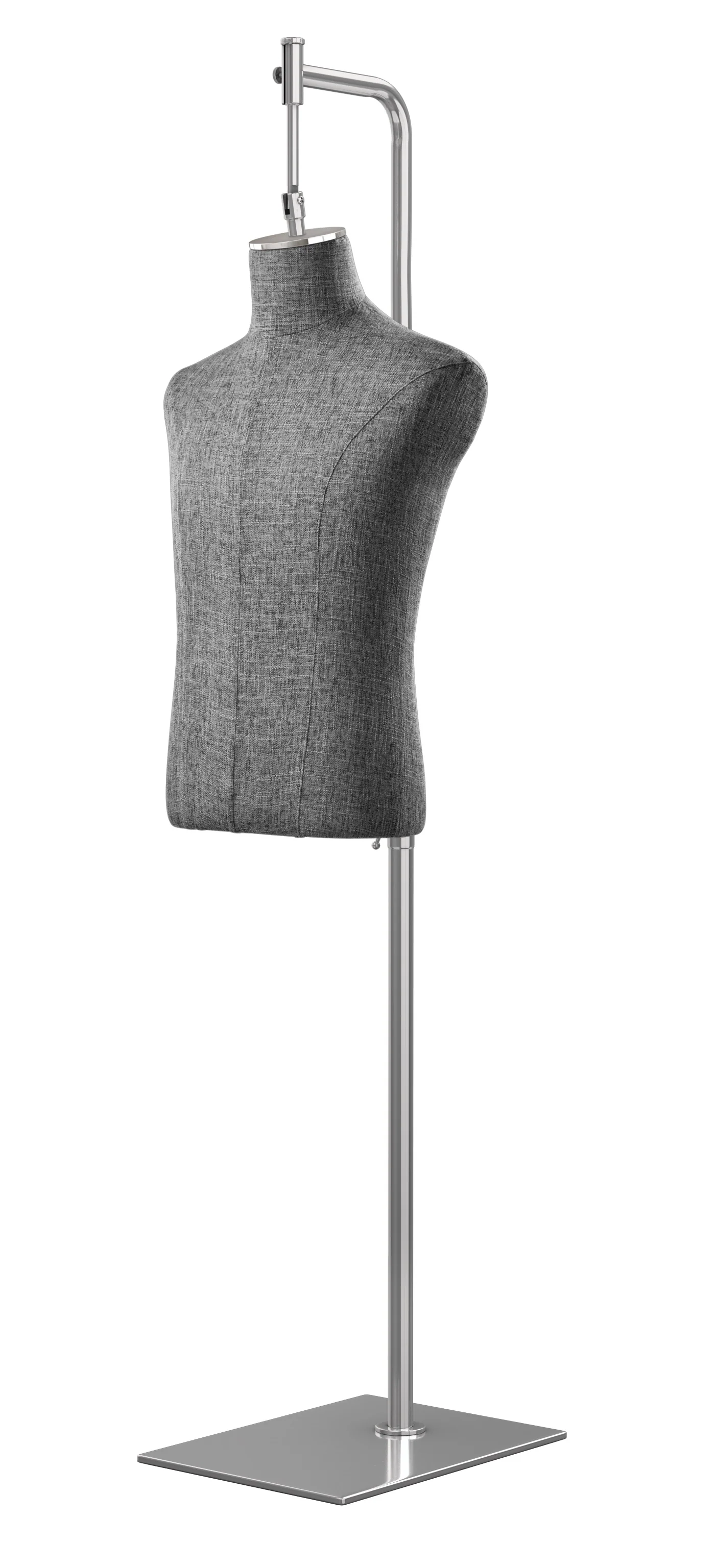 Male Display Dress Form on Metal Hanging Base - Image 33