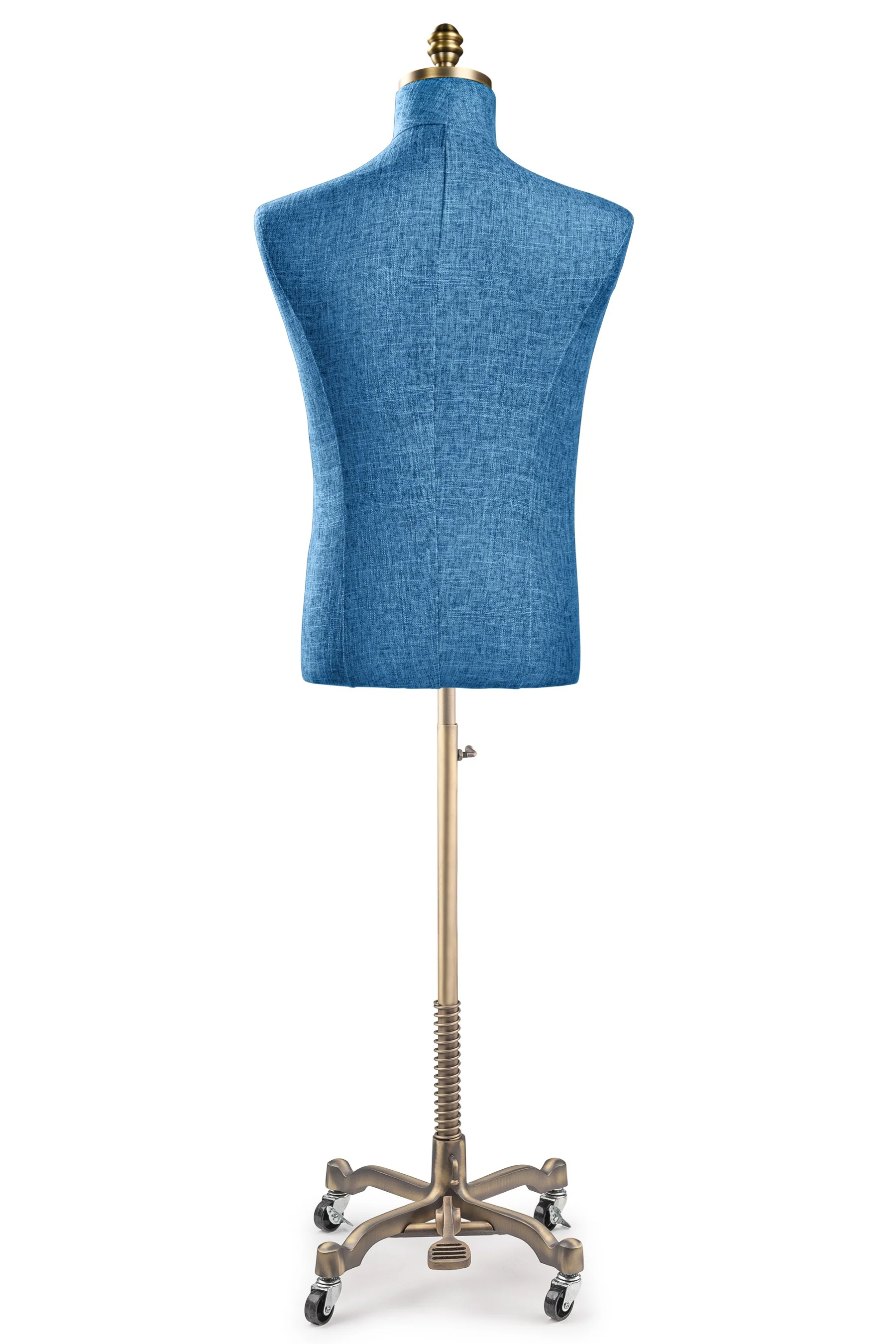 Male Display Dress Form on Metal Rolling Base - Image 100