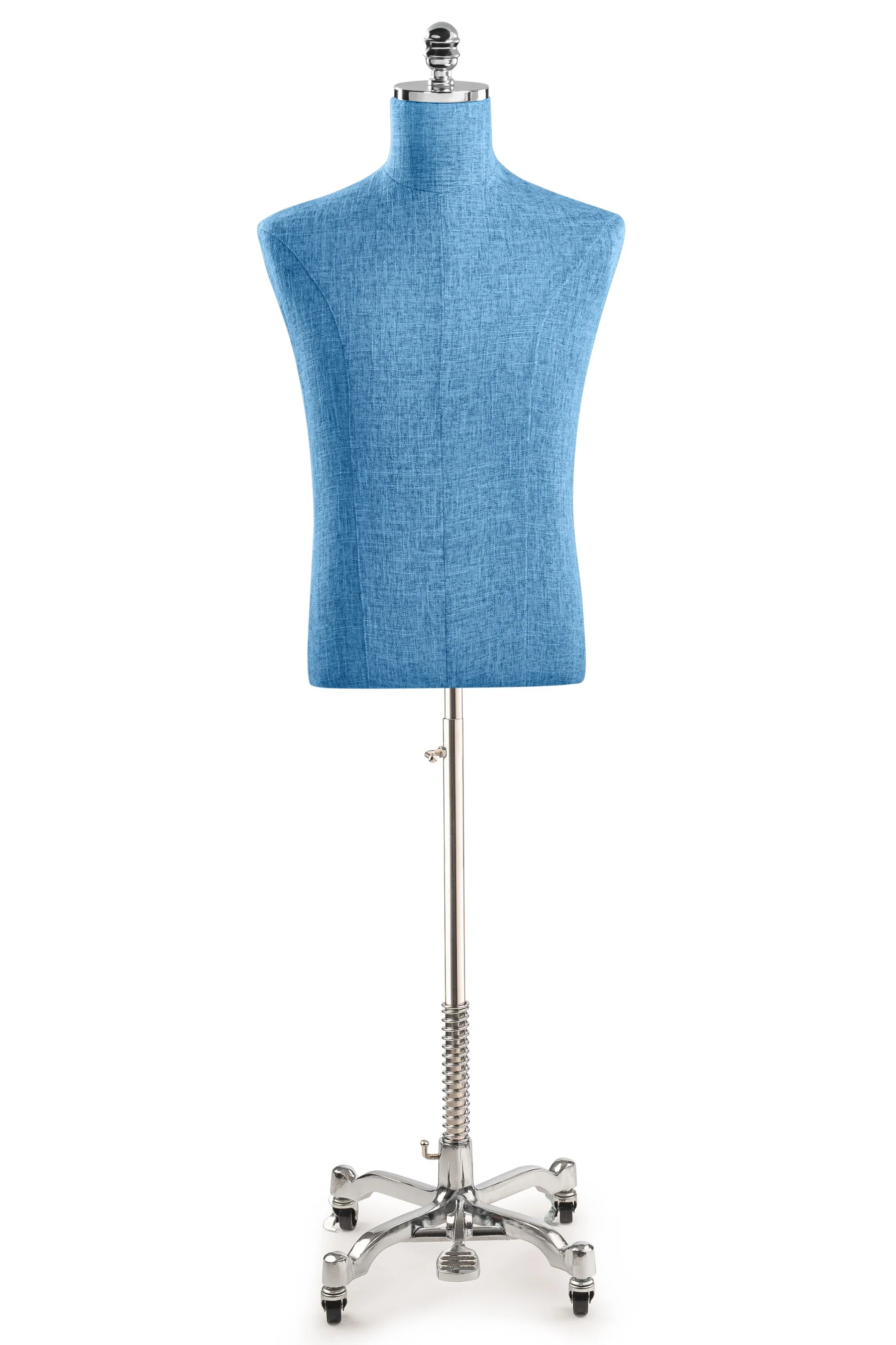 Male Display Dress Form on Metal Rolling Base - Image 103