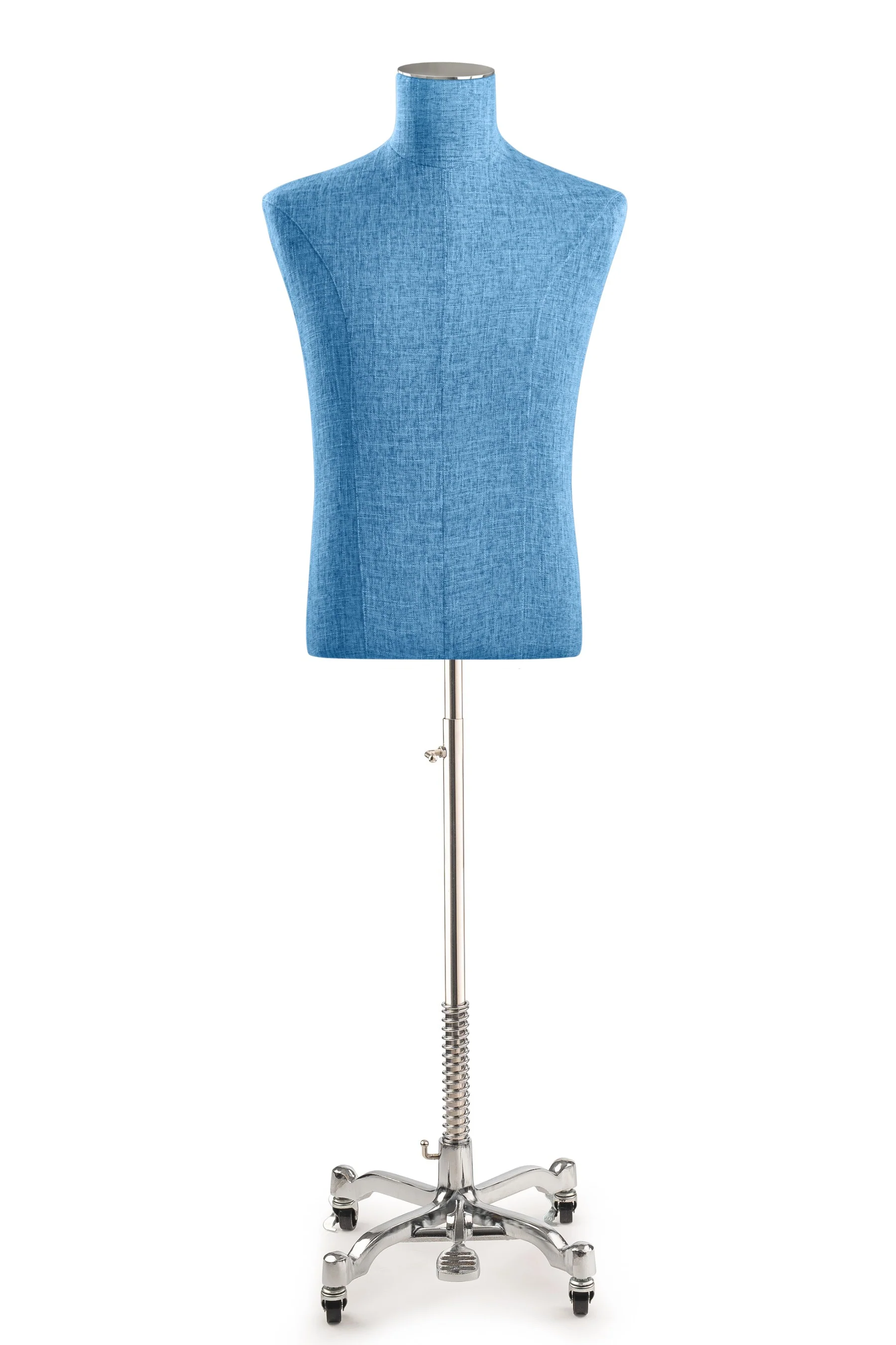 Male Display Dress Form on Metal Rolling Base - Image 104