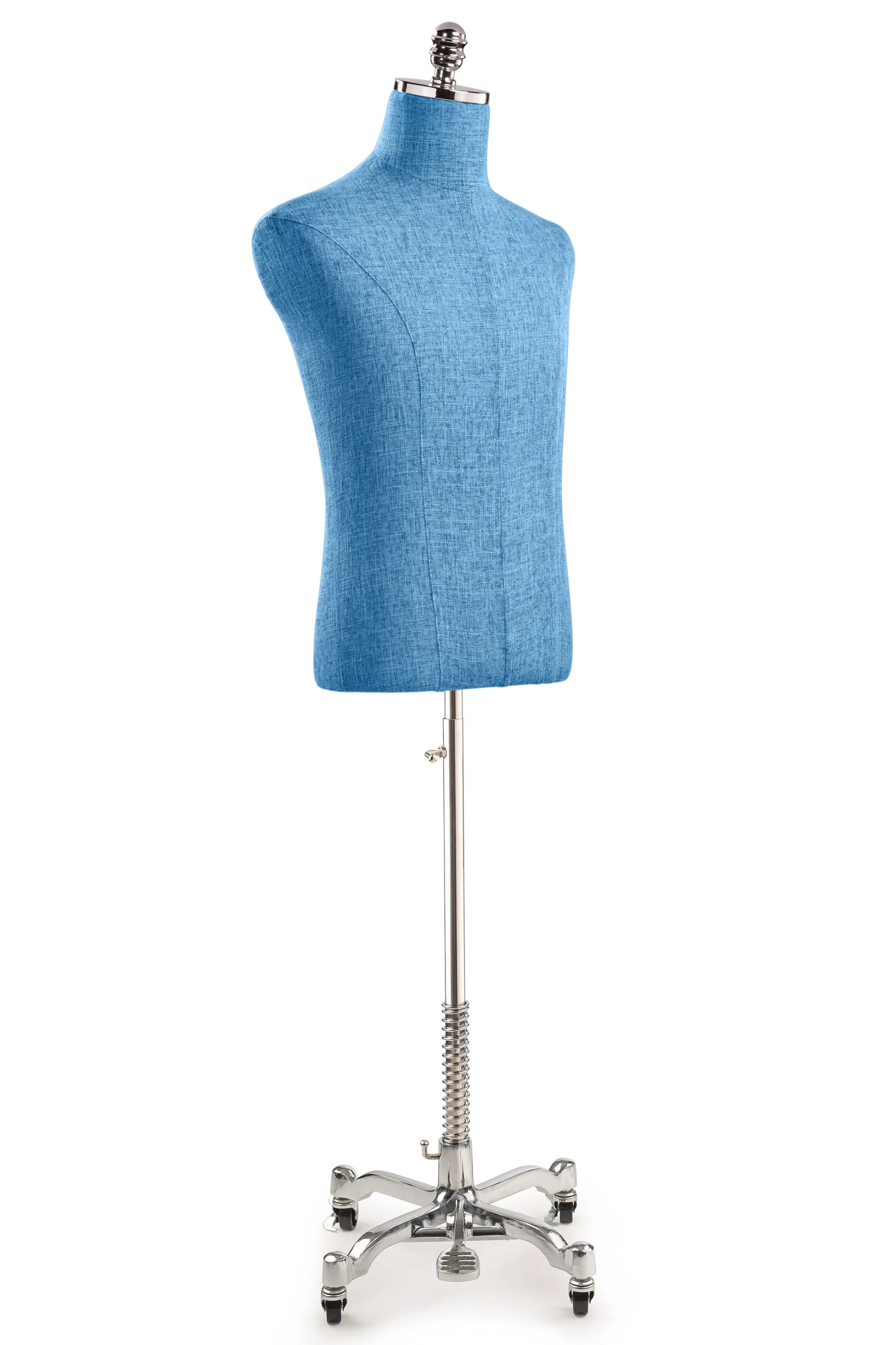 Male Display Dress Form on Metal Rolling Base - Image 106
