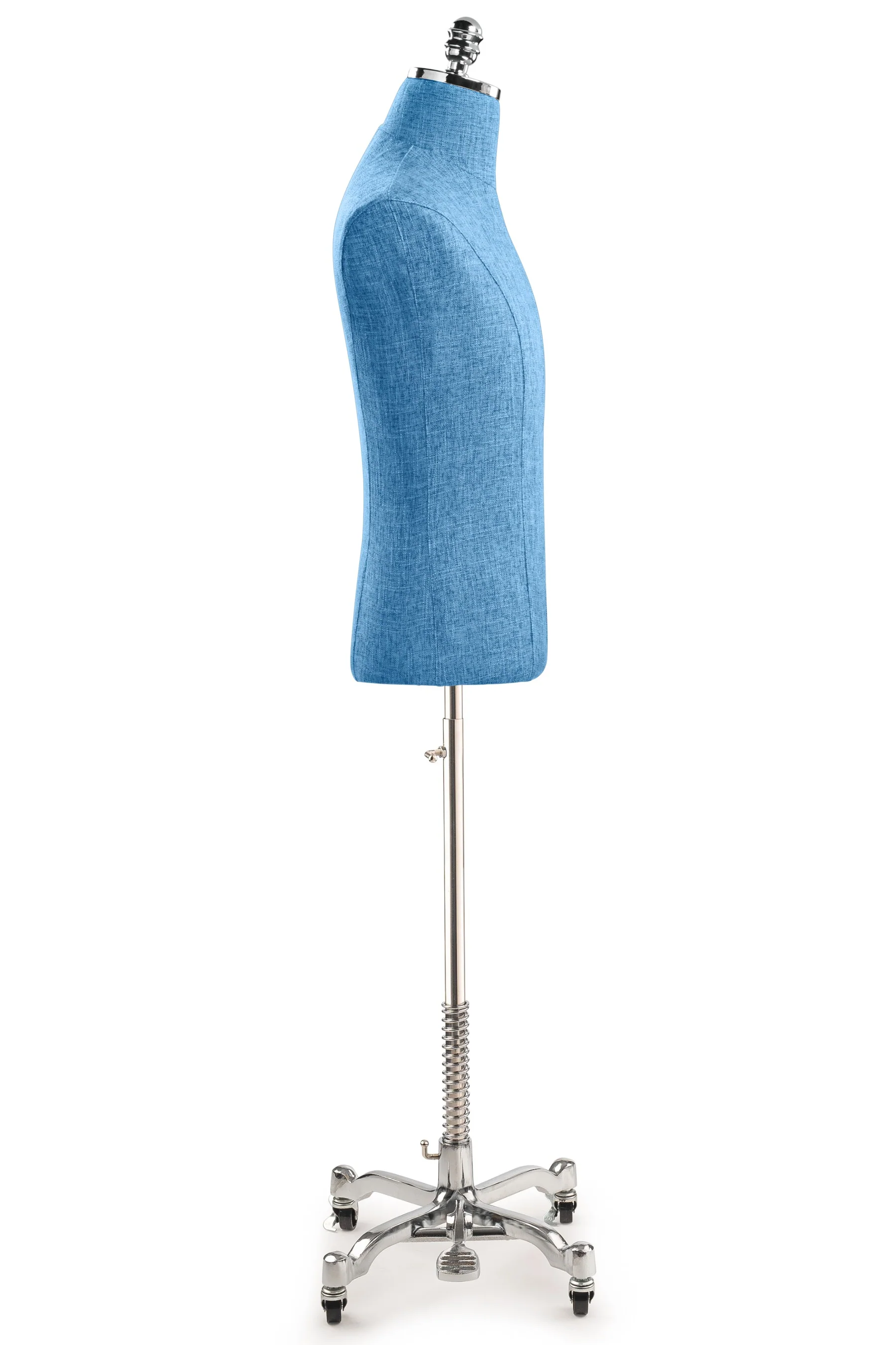 Male Display Dress Form on Metal Rolling Base - Image 108