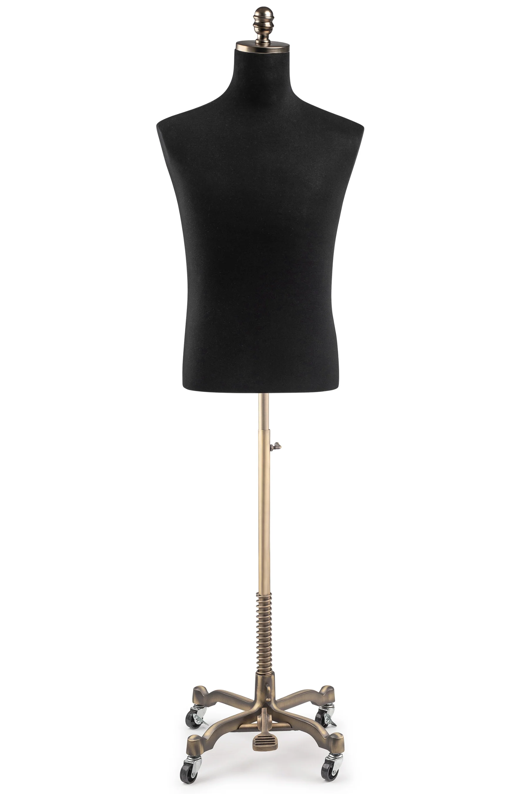 Male Display Dress Form on Metal Rolling Base - Image 110