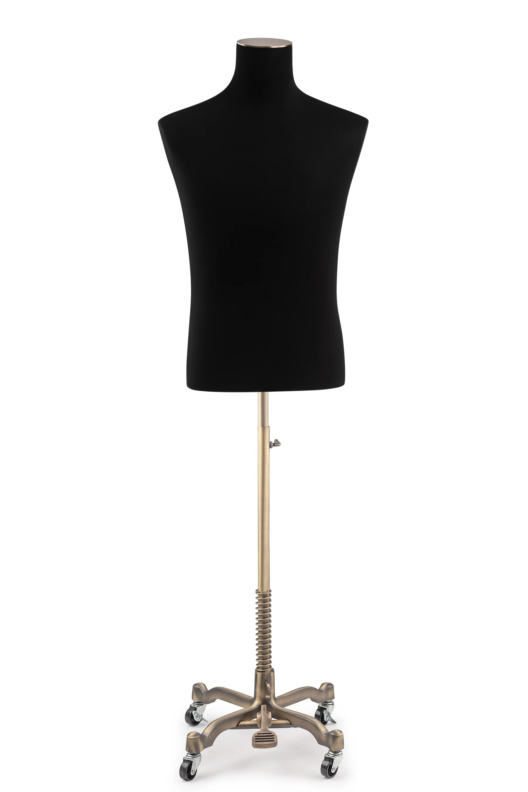 Male Display Dress Form on Metal Rolling Base - Image 111