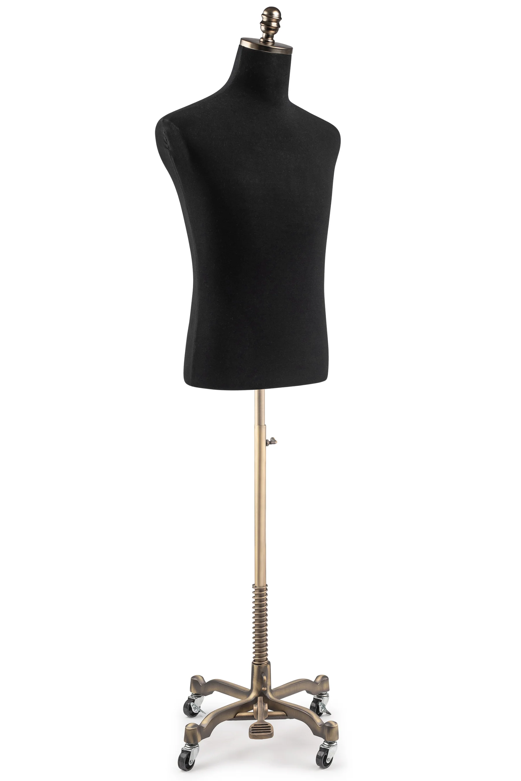 Male Display Dress Form on Metal Rolling Base - Image 112