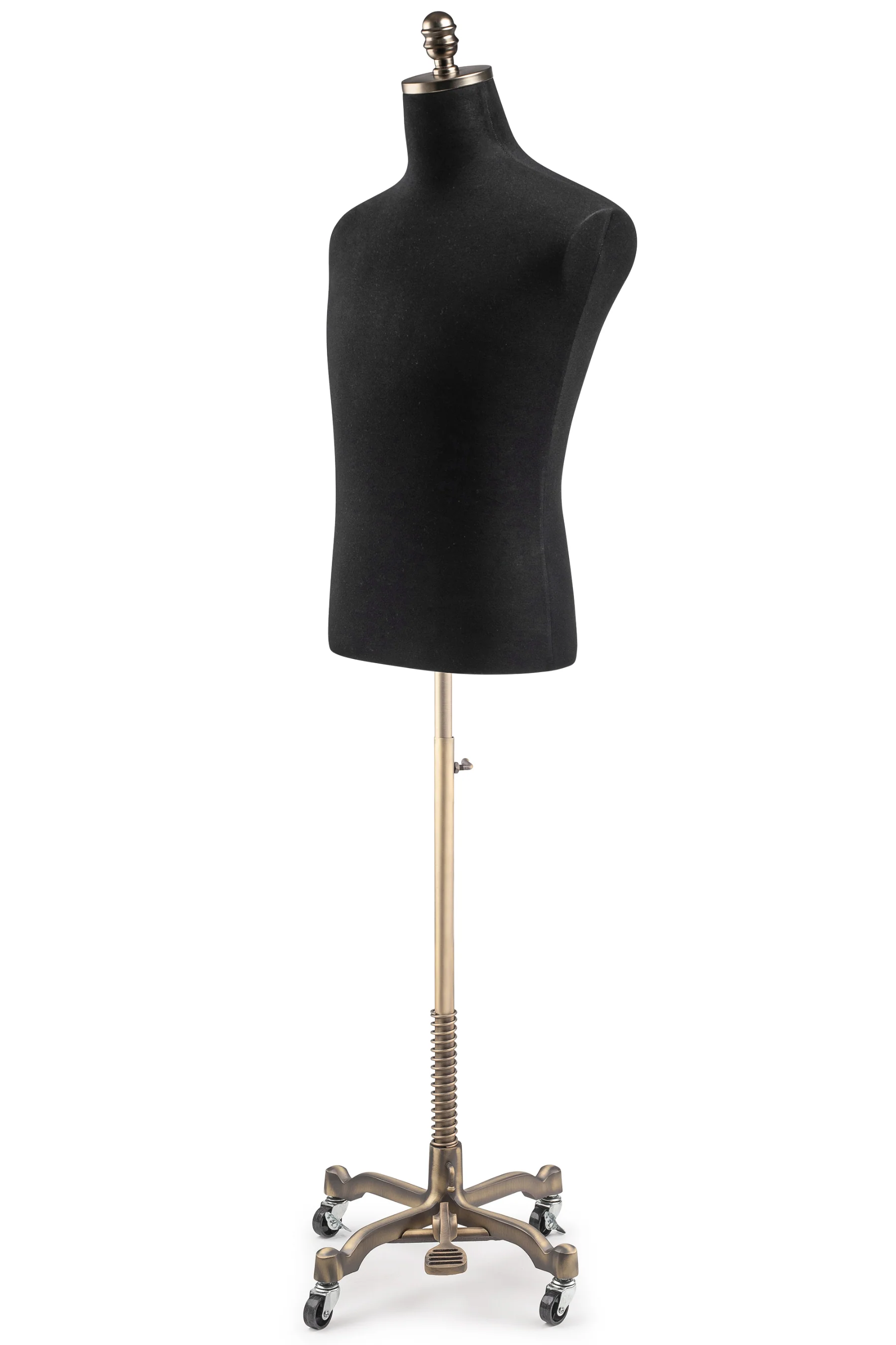 Male Display Dress Form on Metal Rolling Base - Image 115