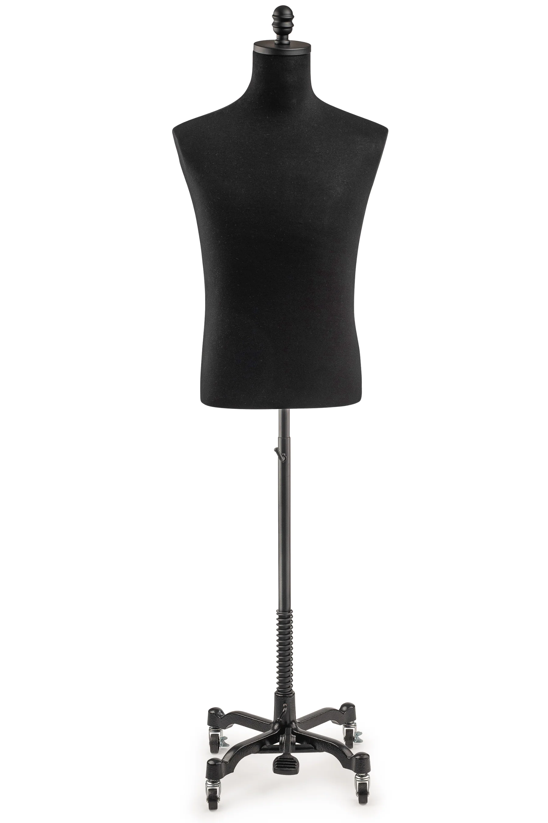 Male Display Dress Form on Metal Rolling Base - Image 116