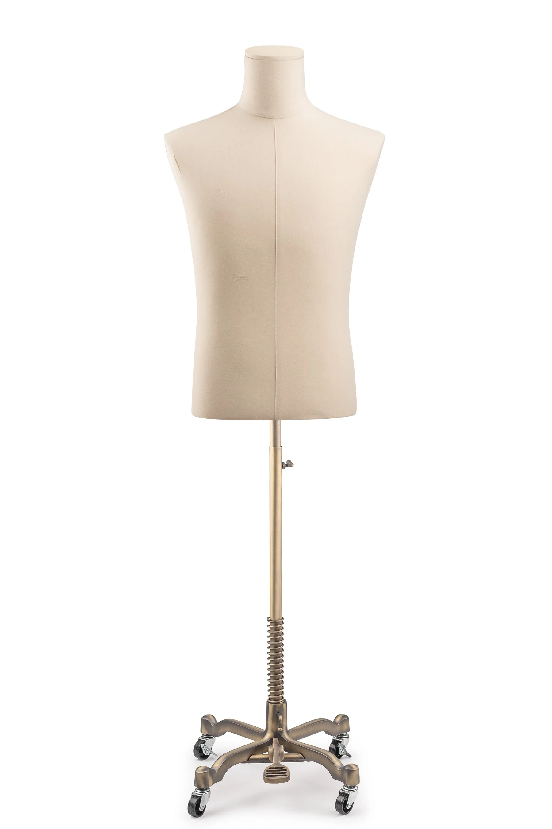 Male Display Dress Form on Metal Rolling Base - Image 12