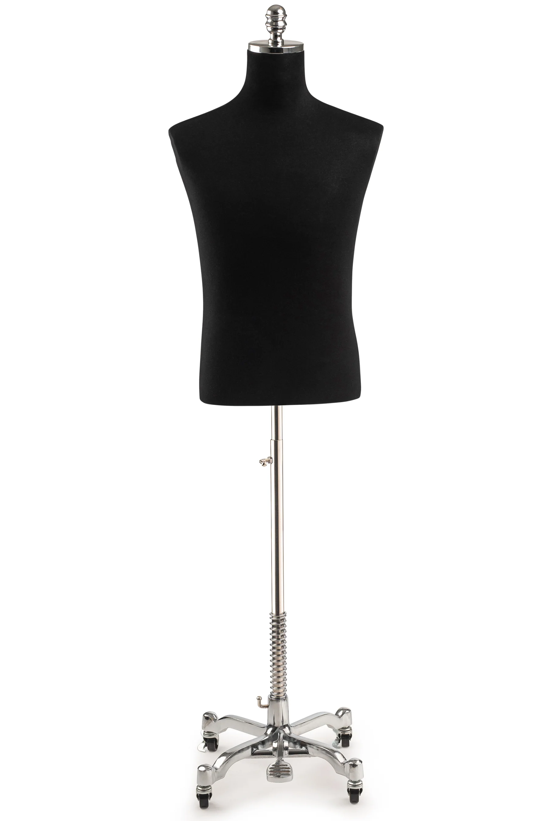 Male Display Dress Form on Metal Rolling Base - Image 122