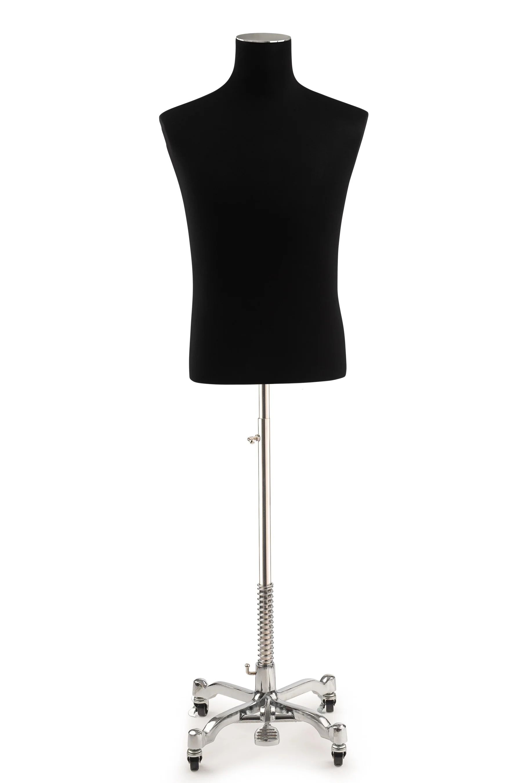 Male Display Dress Form on Metal Rolling Base - Image 123